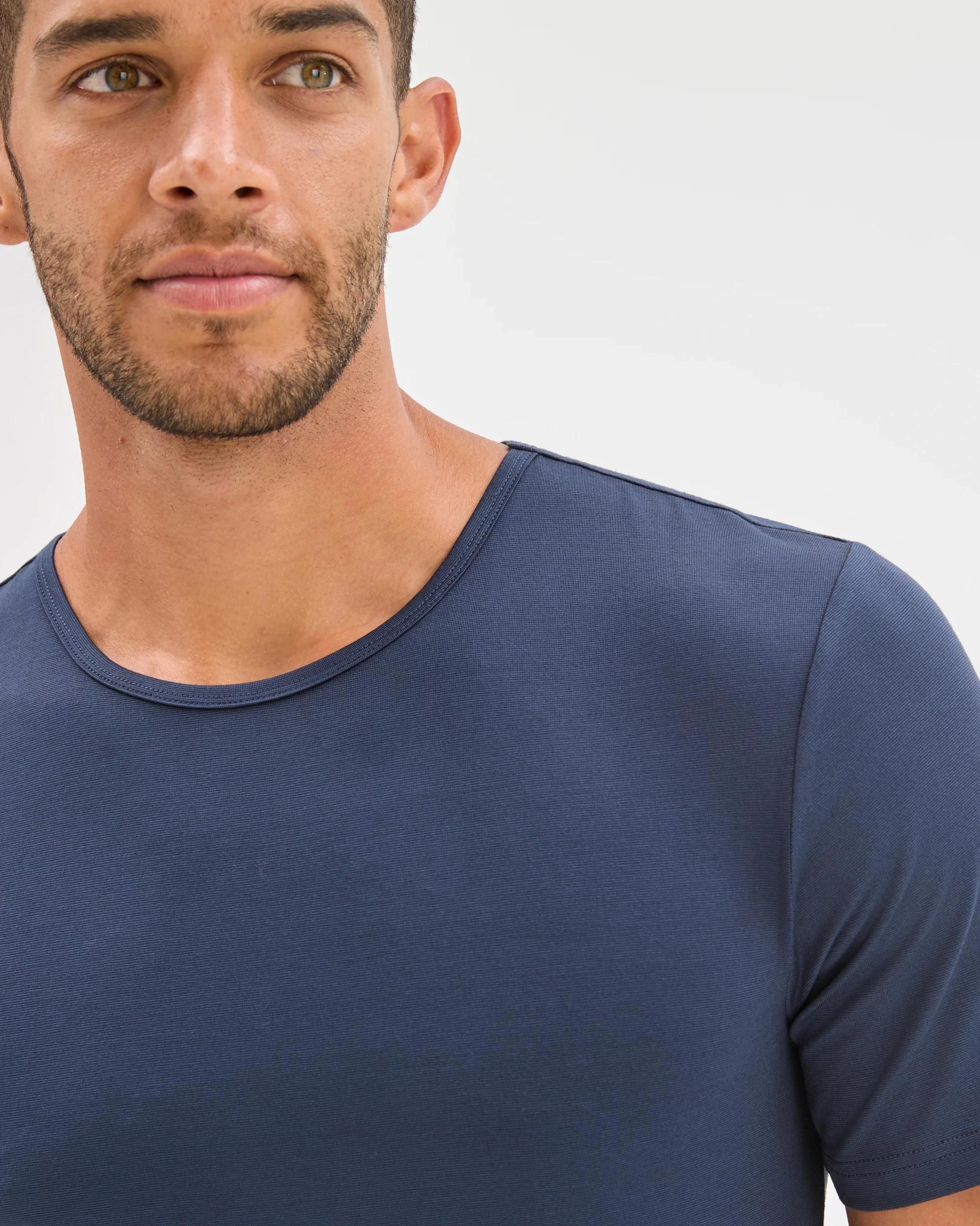 5 Maxx Heat Innovation Short Sleeve Thermal Top NAVY, 5 of 6