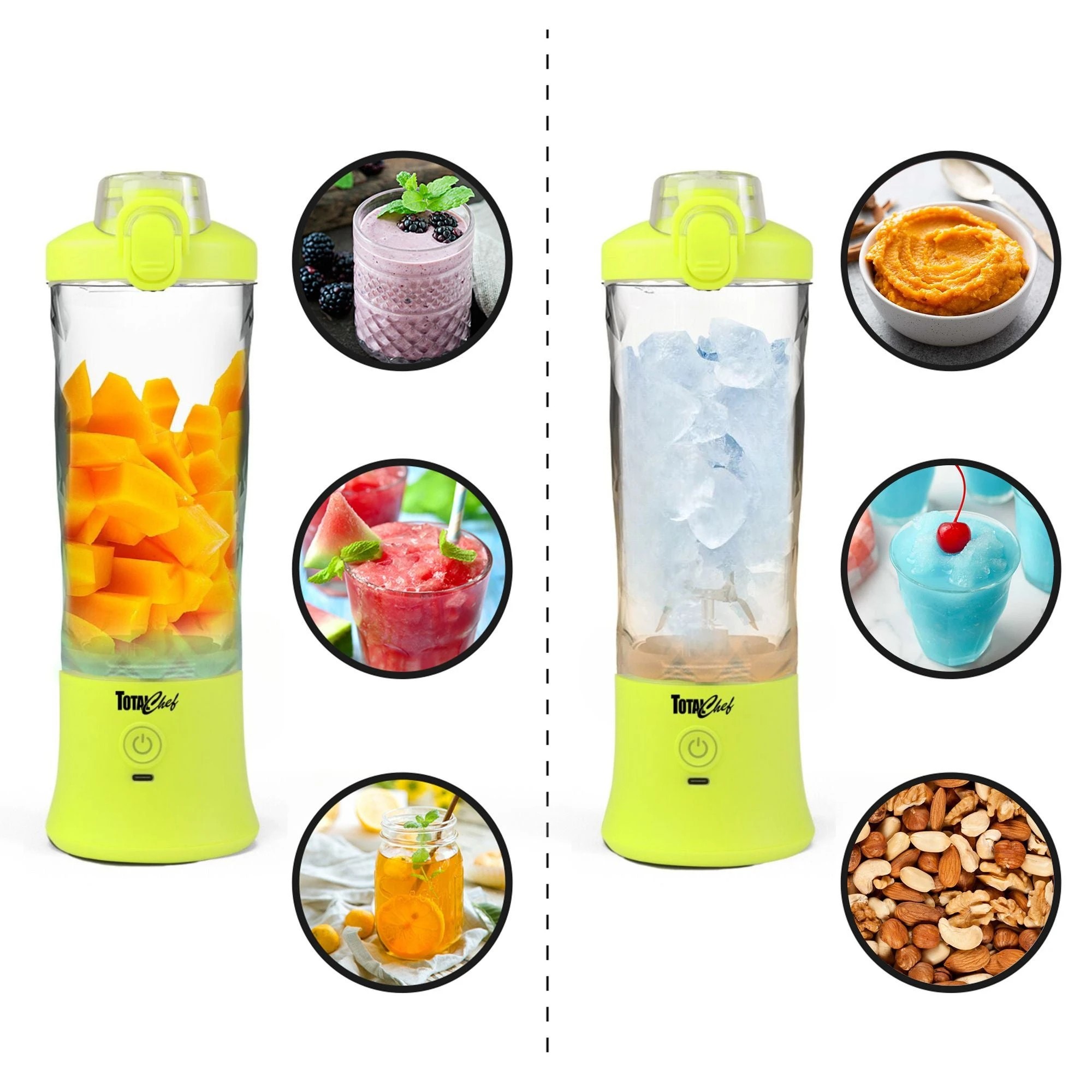 5 Total Chef Personal Blender Yellow - Yellow, 5 of 7