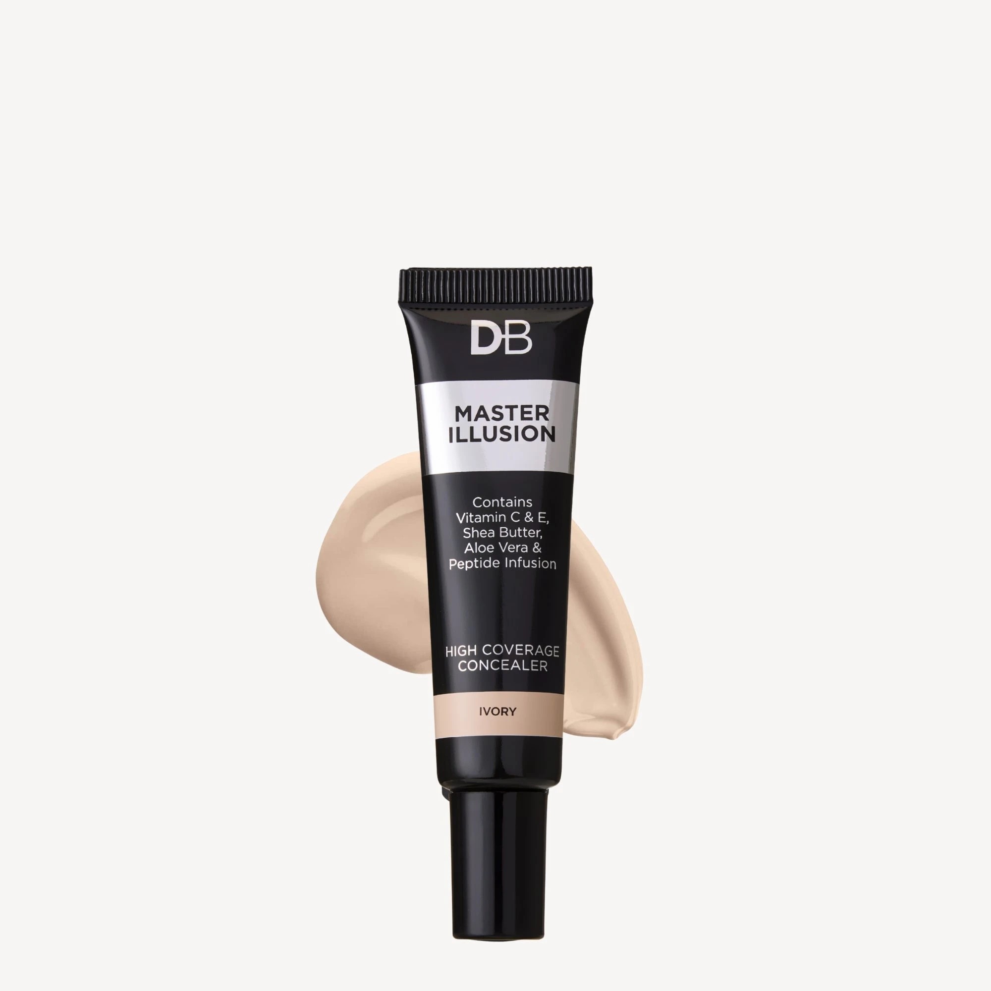 3 DB Designer Brands Master Illusion High Coverage Concealer - Porcelain, 3 of 3