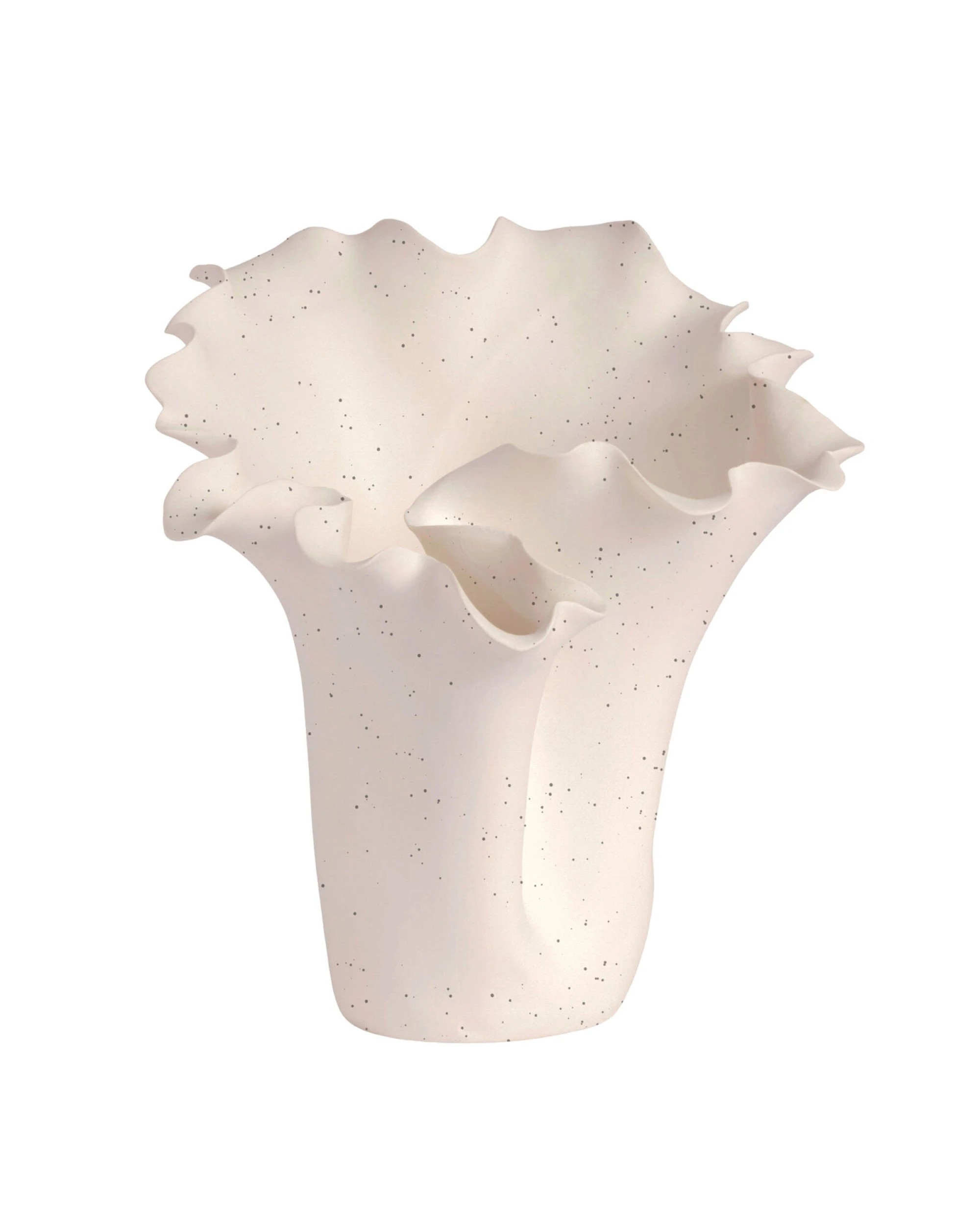 1 One Six Eight London Megan Vase - 27cm - Cream Sand Glaze - Beige, 1 of 1