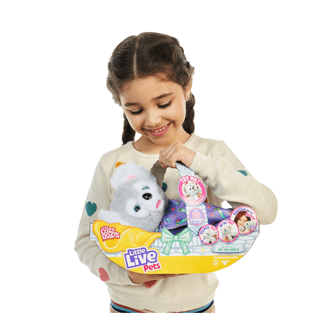 4 Little Live Pets Cozy Dozy Koala Kip Playset, 4 of 10