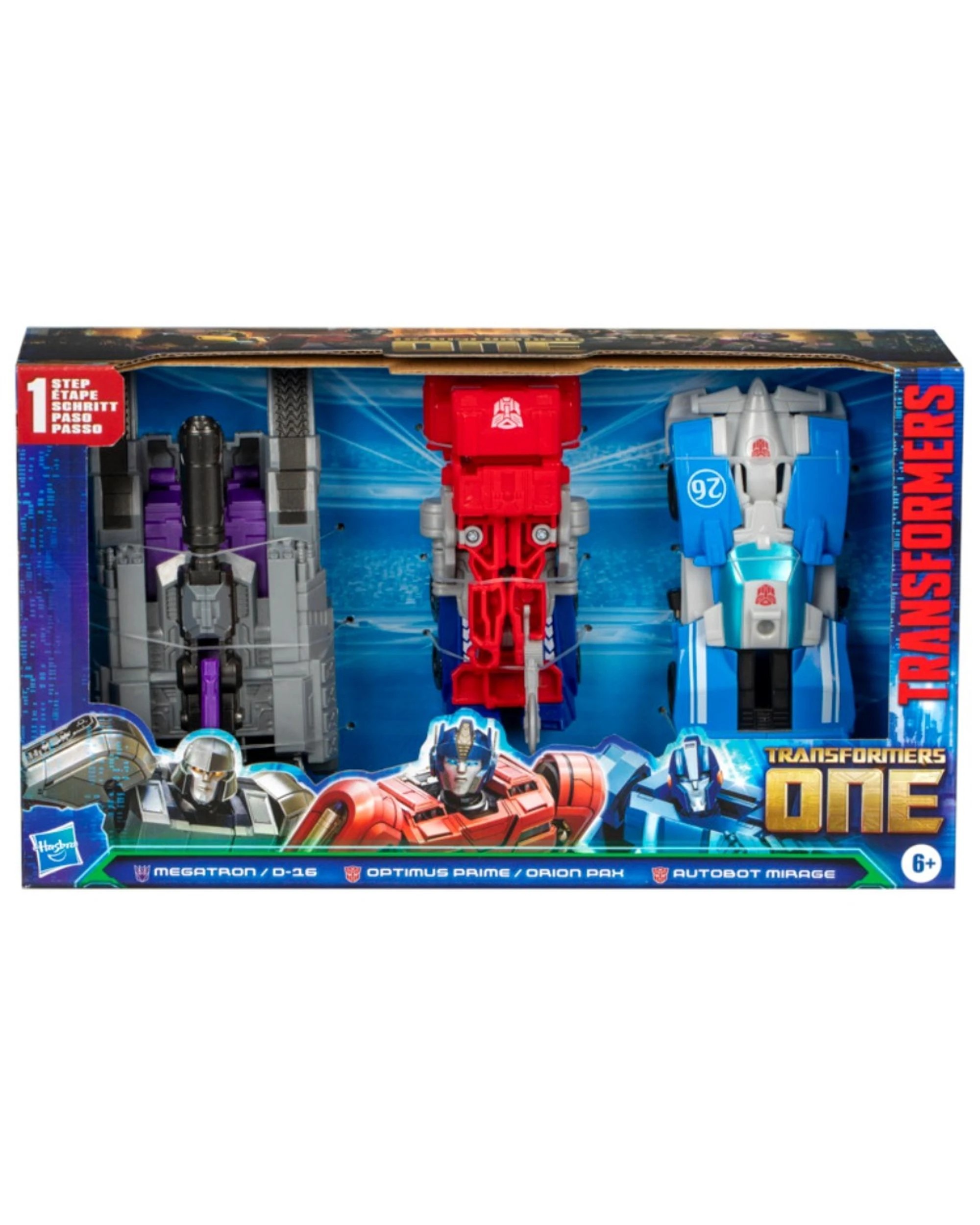 1 Transformers One Iacon Race 3 Pack Action Figures, 1 of 4