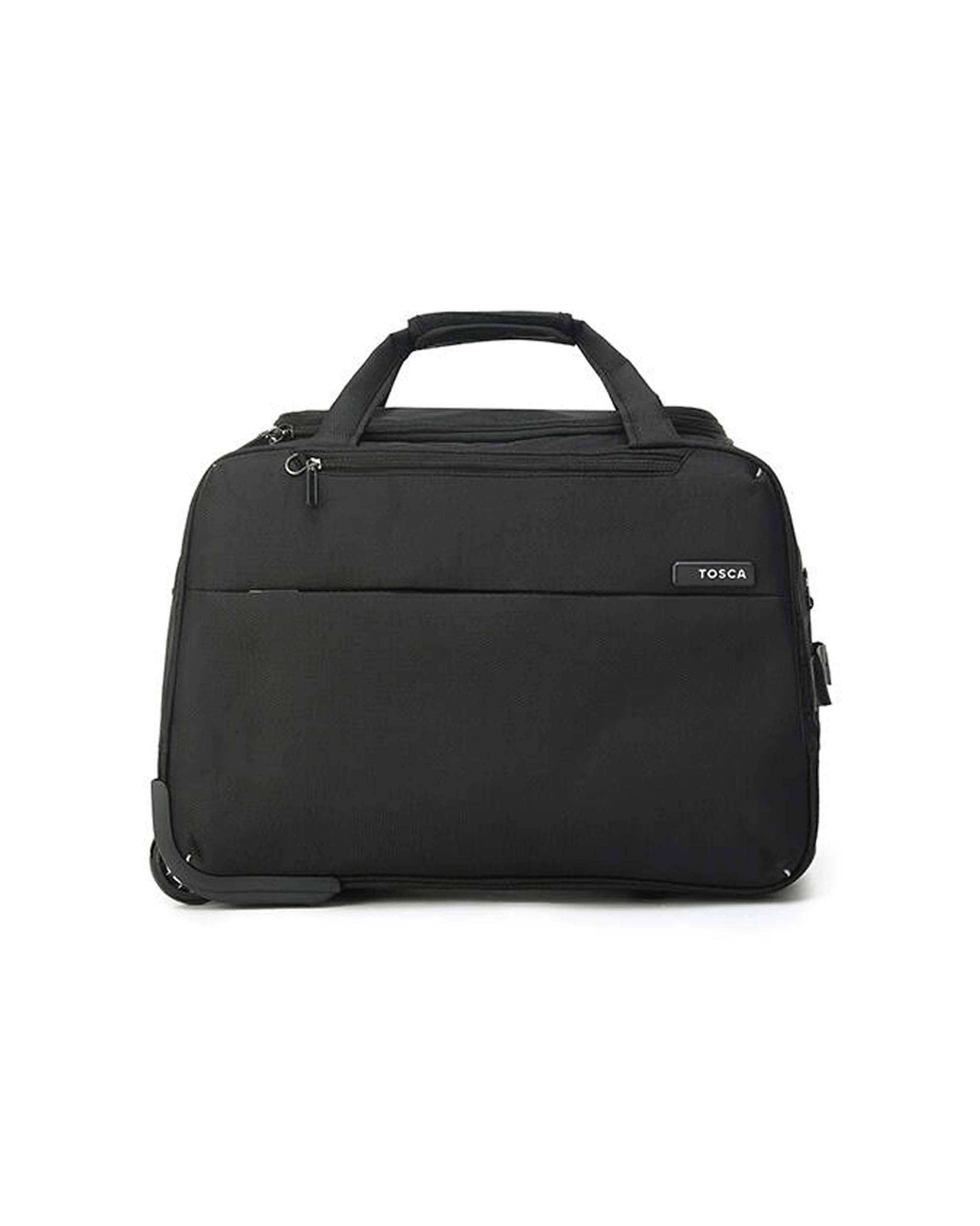 3 Tosca So-Lite 45L Cabin Travel Trolley Bag With Wheels - Black, 3 of 4