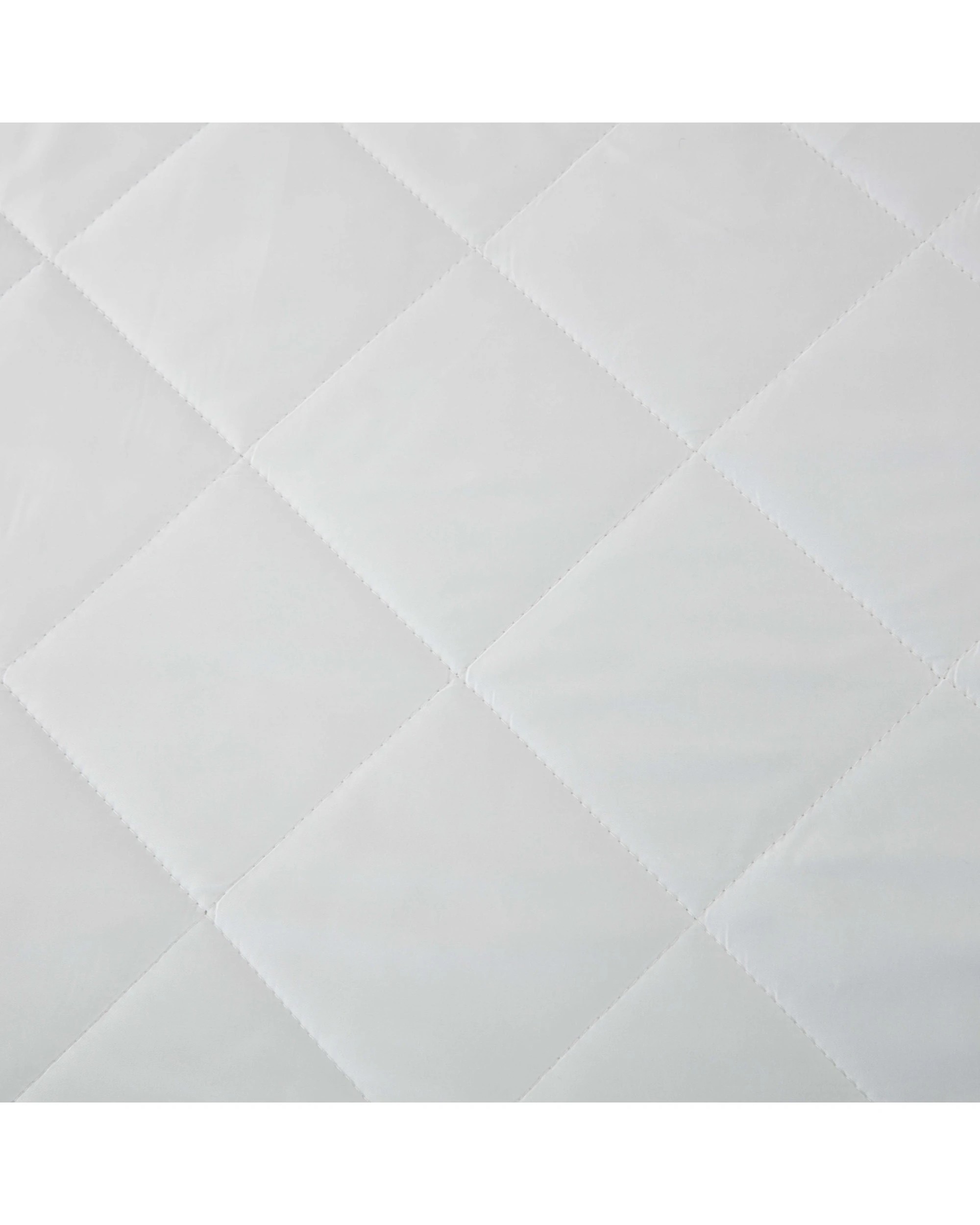 3 Natural Home Bamboo Quilted Mattress Protector - King Single Bed - White, 3 of 8