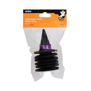 6 Pack Halloween Craft Witch 
