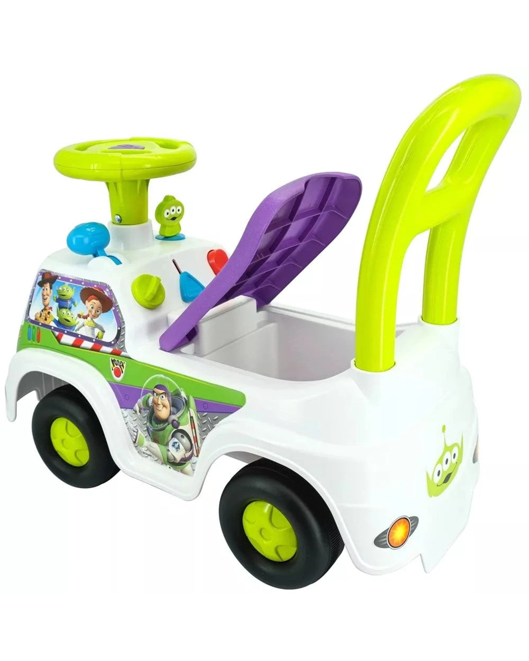3 Disney Pixar Toy Story Lights N Sounds Space Adventure Ride-On, 3 of 7
