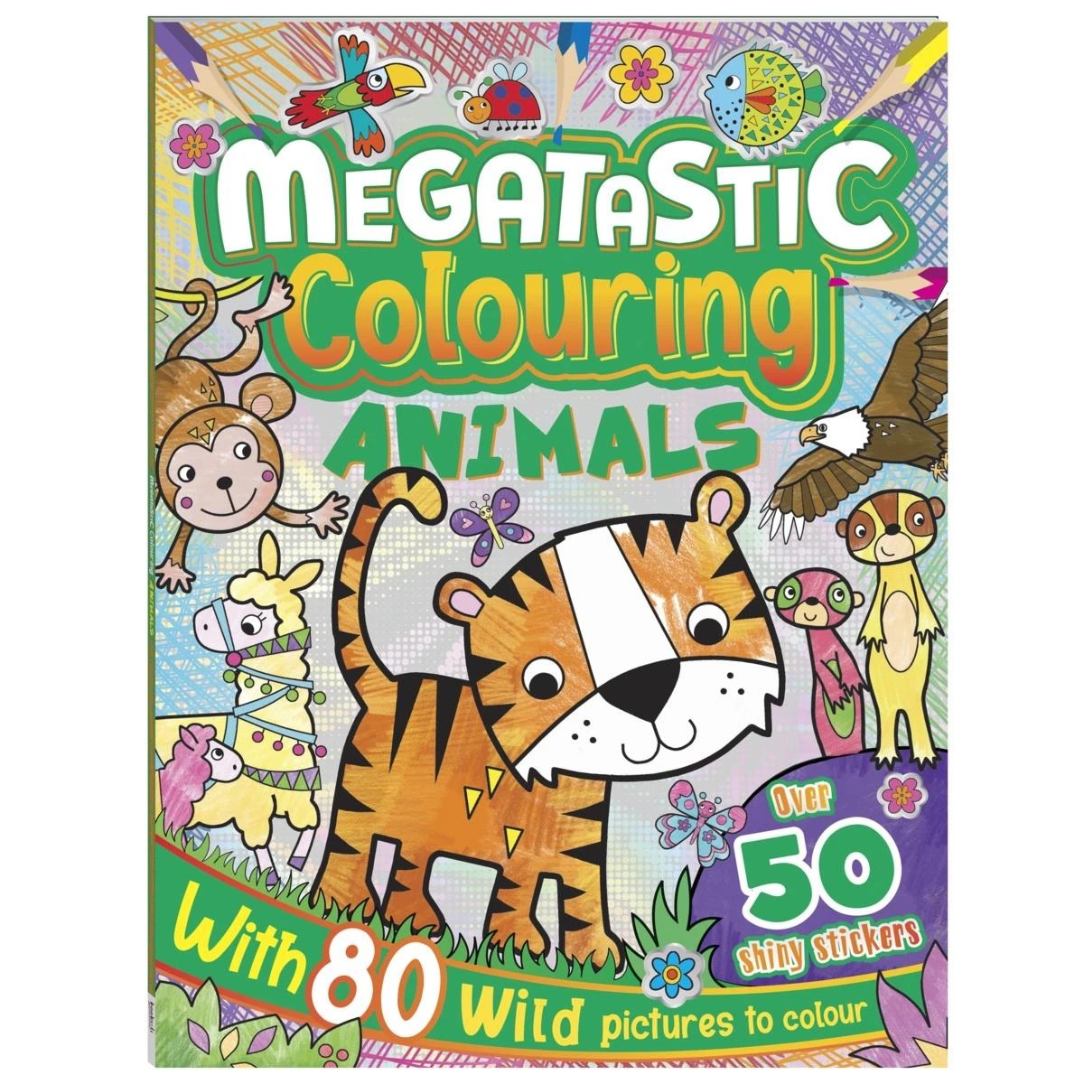 1 Megatastic Colouring: Animals - Book, 1 of 4