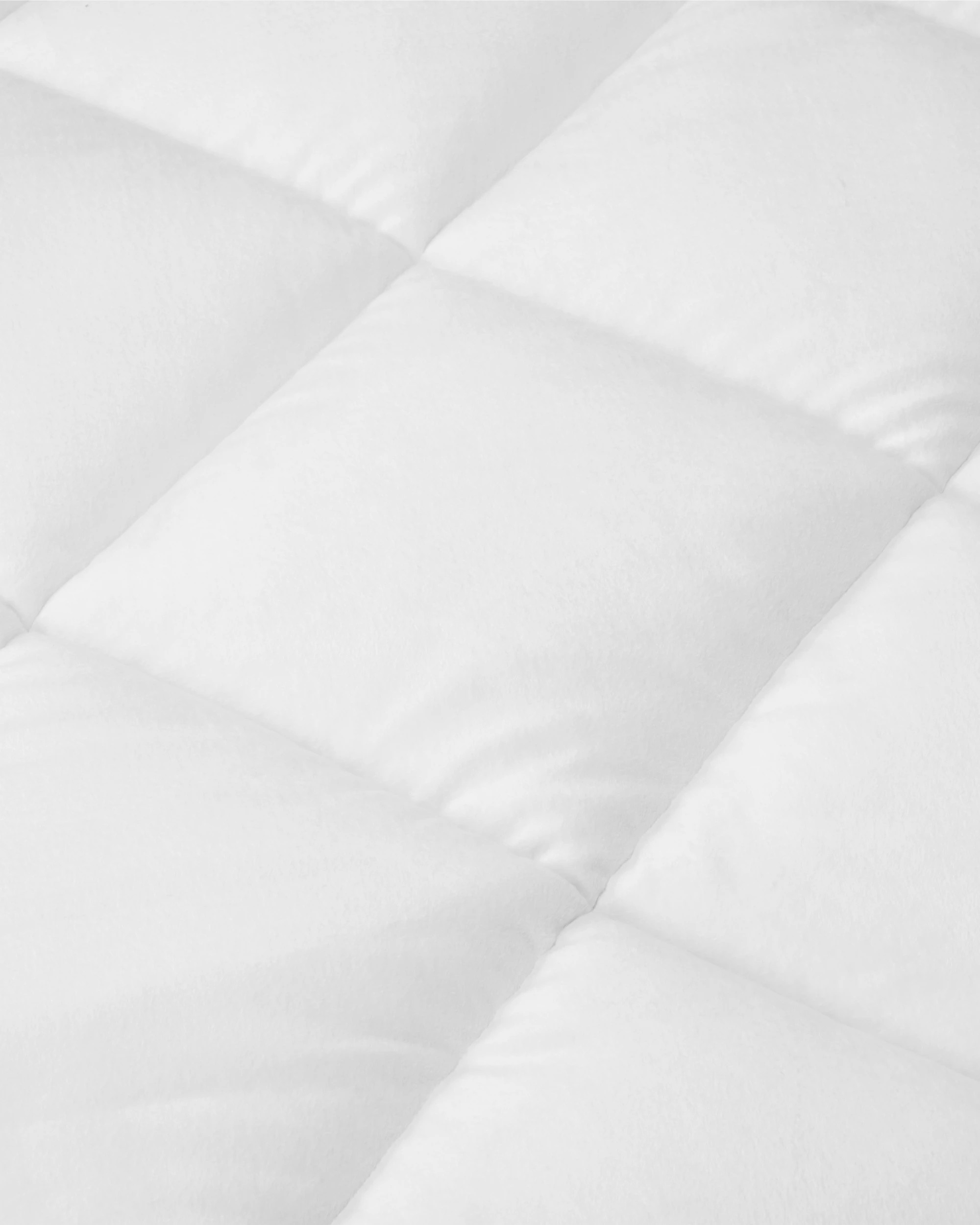 4 Reversible Plush Mattress Topper - King Bed, White, 4 of 6