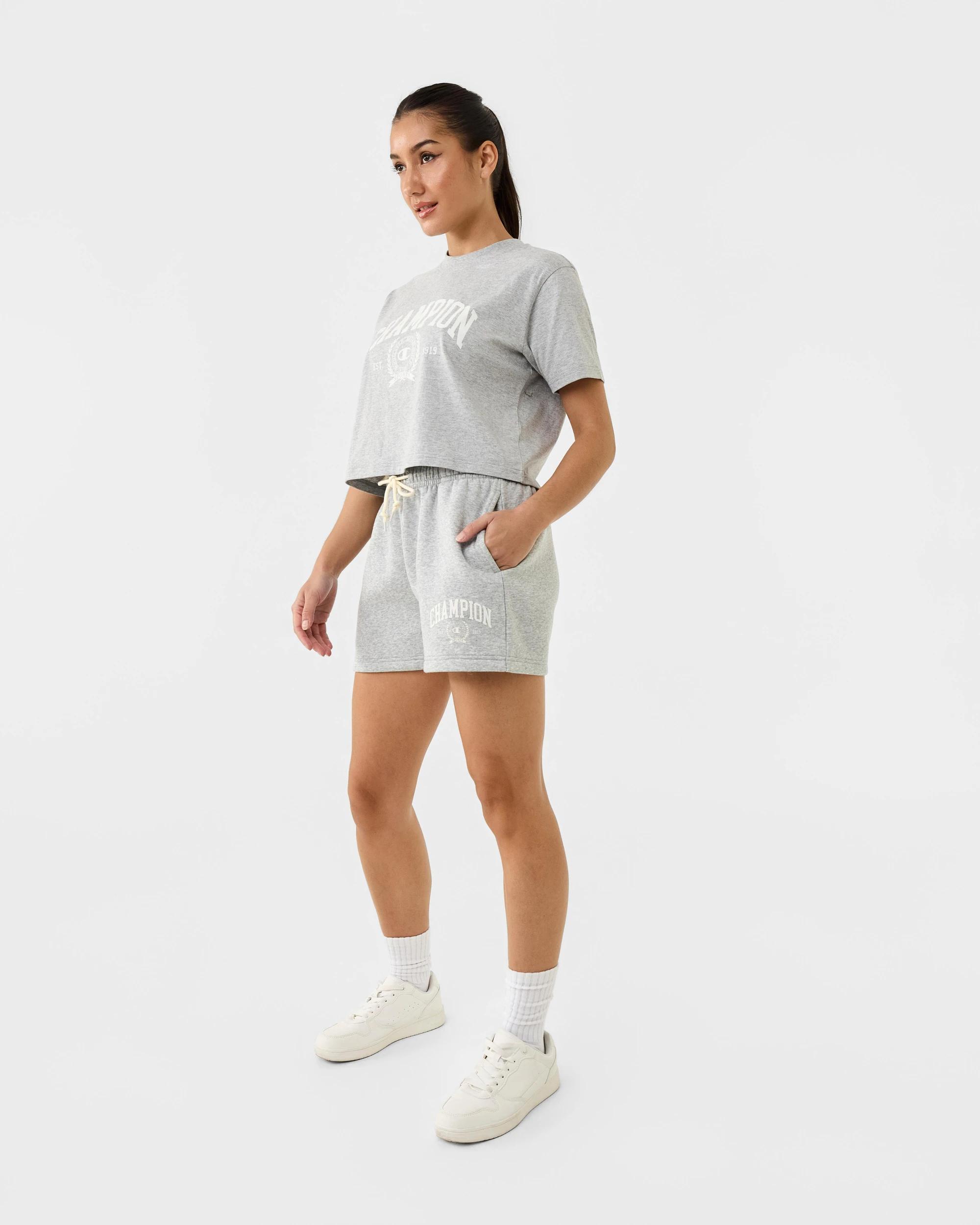 3 Champion Varsity Womens Shorts Oxford Ht, 3 of 8