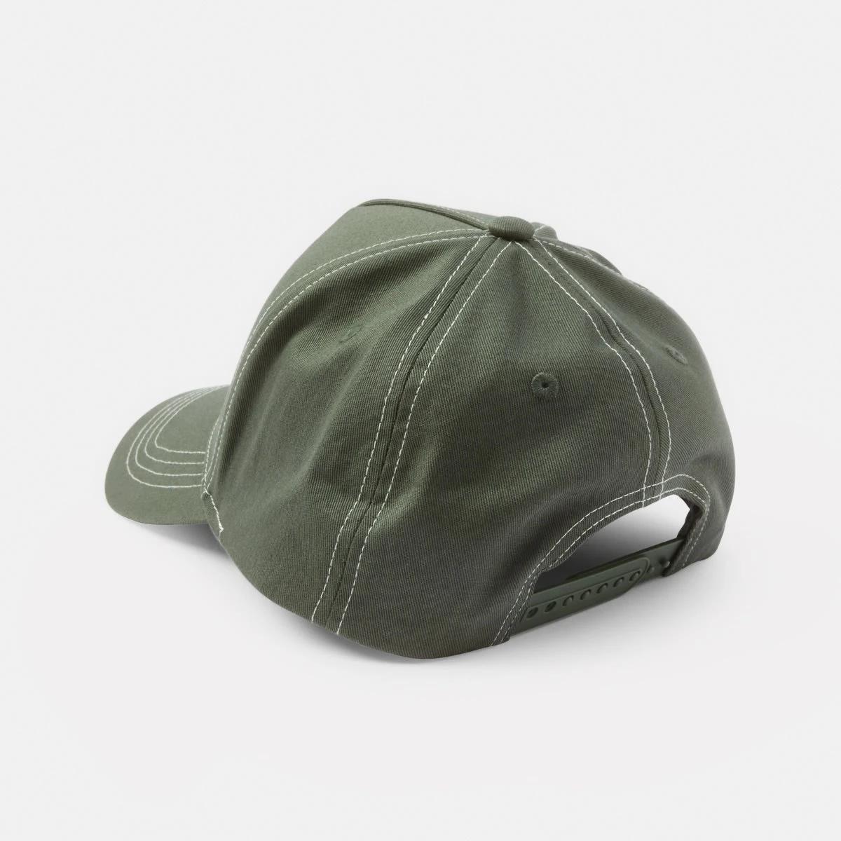 2 Snapback Baseball Cap Grn Khaki, 2 of 4