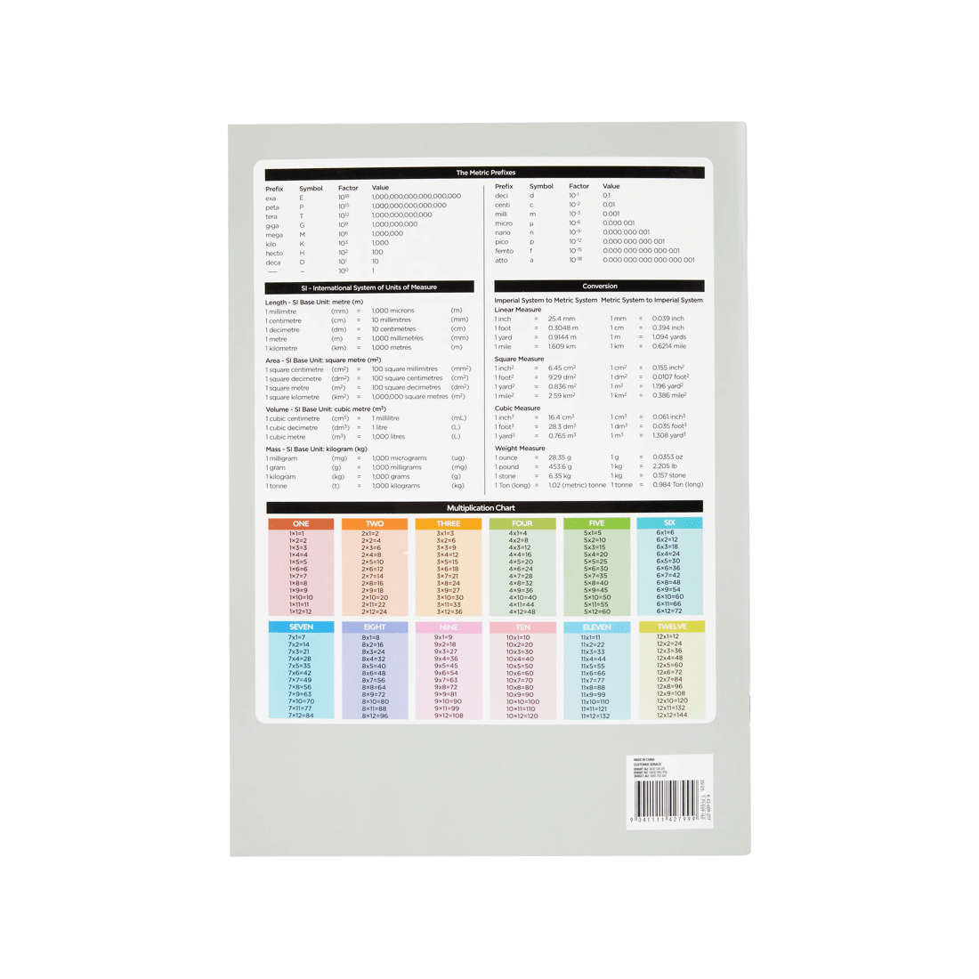 4 A4 Graph Book - 96 Pages, Grey, 4 of 4