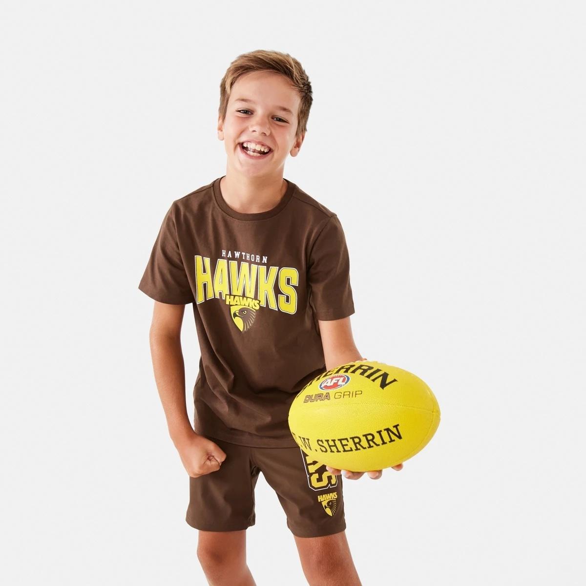7 Official AFL Kids T-shirt Hawthorn, 7 of 9