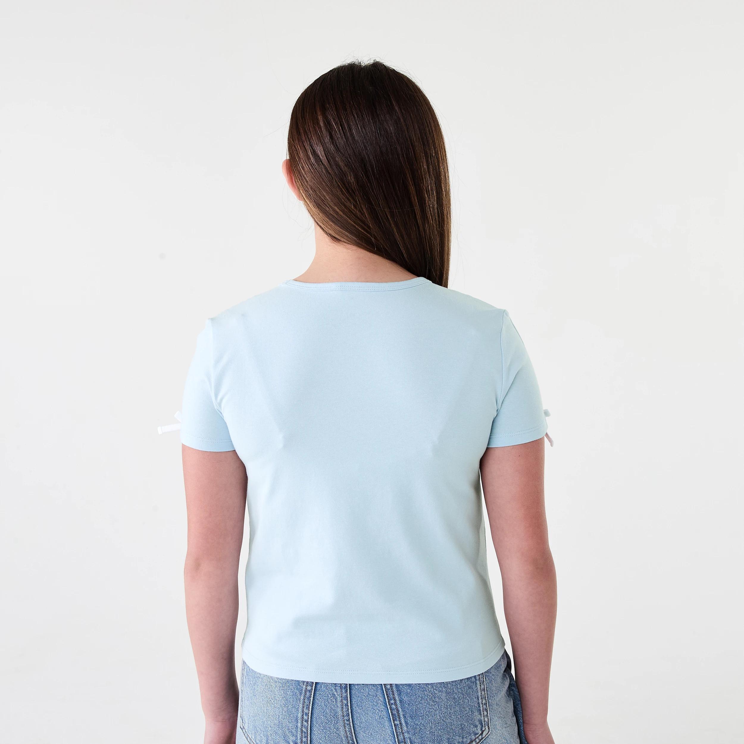 2 Short Sleeve Ringer T-shirt Ice Mist, 2 of 6