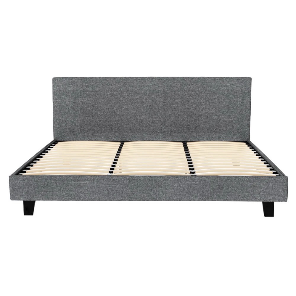 1 Artiss Bed Frame King Size  NEO - Grey, 1 of 7