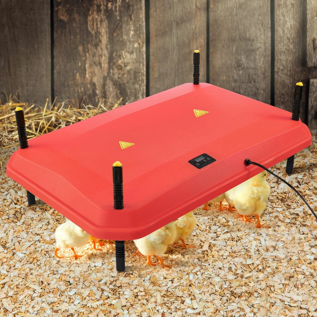2 AUSWAY Chick Brooder Heating Plate 40x60cm Adjustable Poultry Chook Warmer for 40 inches  Chicks Quail Ducklings, 2 of 4