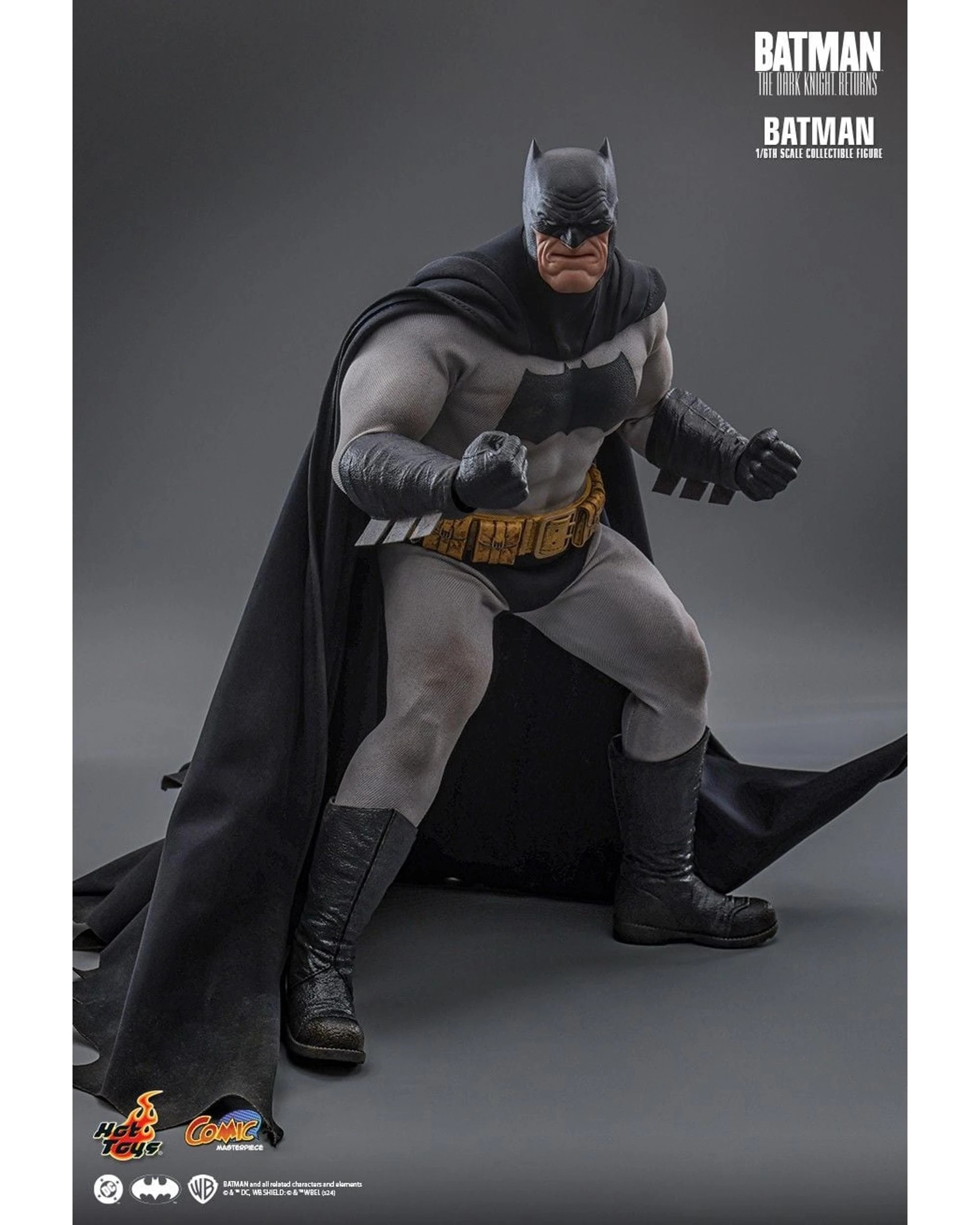 4 Hot Toys Batman: The Dark Knight Returns Batman 1:6 Scale 12 inch Figure, 4 of 8