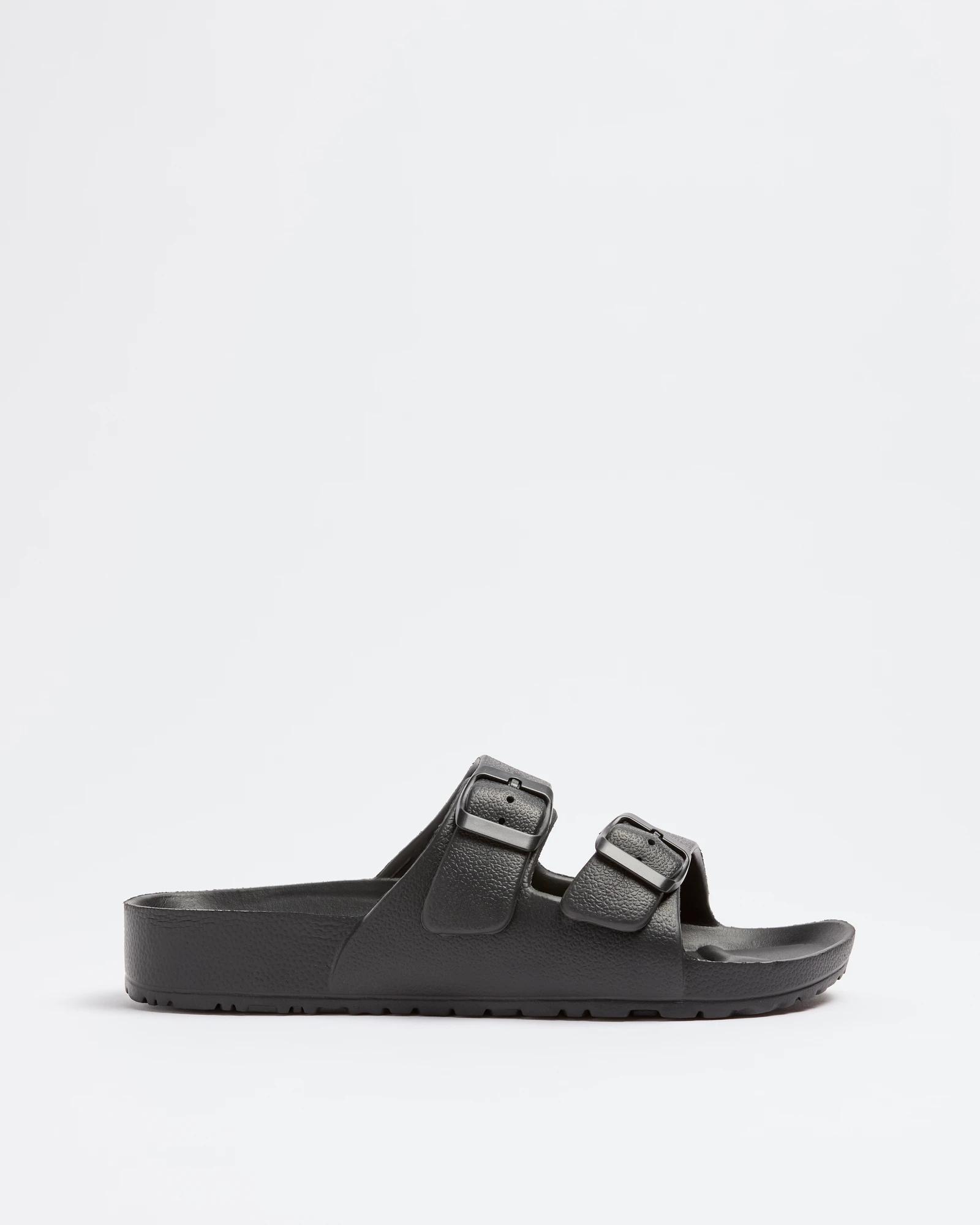 1 Target Womens Double Buckle Eva Slide - Myah BLACK, 1 of 3