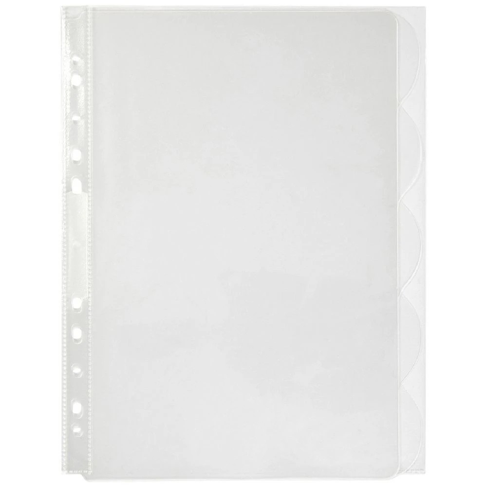 2 Marbig A4 Transparent Divider with 5 Tab View Tab, 2 of 3