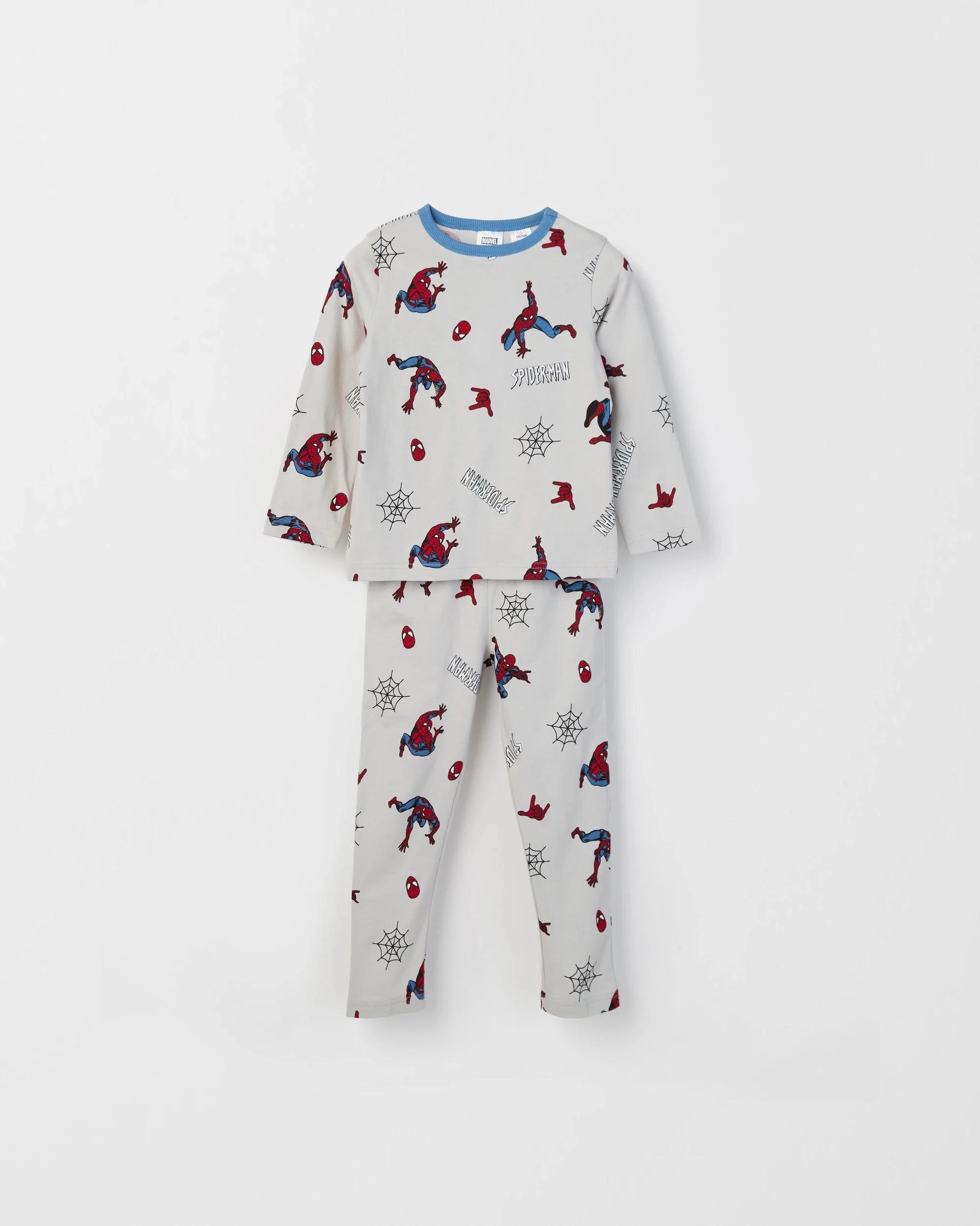 3 Spider-Man Australian Cotton 2 Pack Younger Boys Pyjama Set SPIDER-MAN, 3 of 6