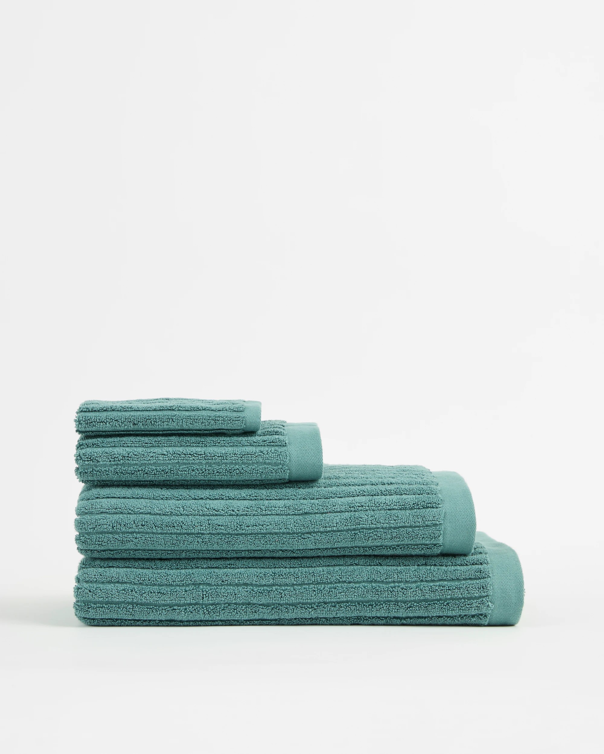 3 Target Dylan Australian Cotton Rib Bath Sheet - Blue, 3 of 3