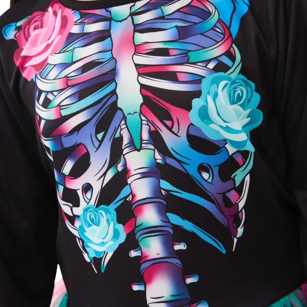 6 2 Piece Skeleton Costume - Ages 4-6, 6 of 10
