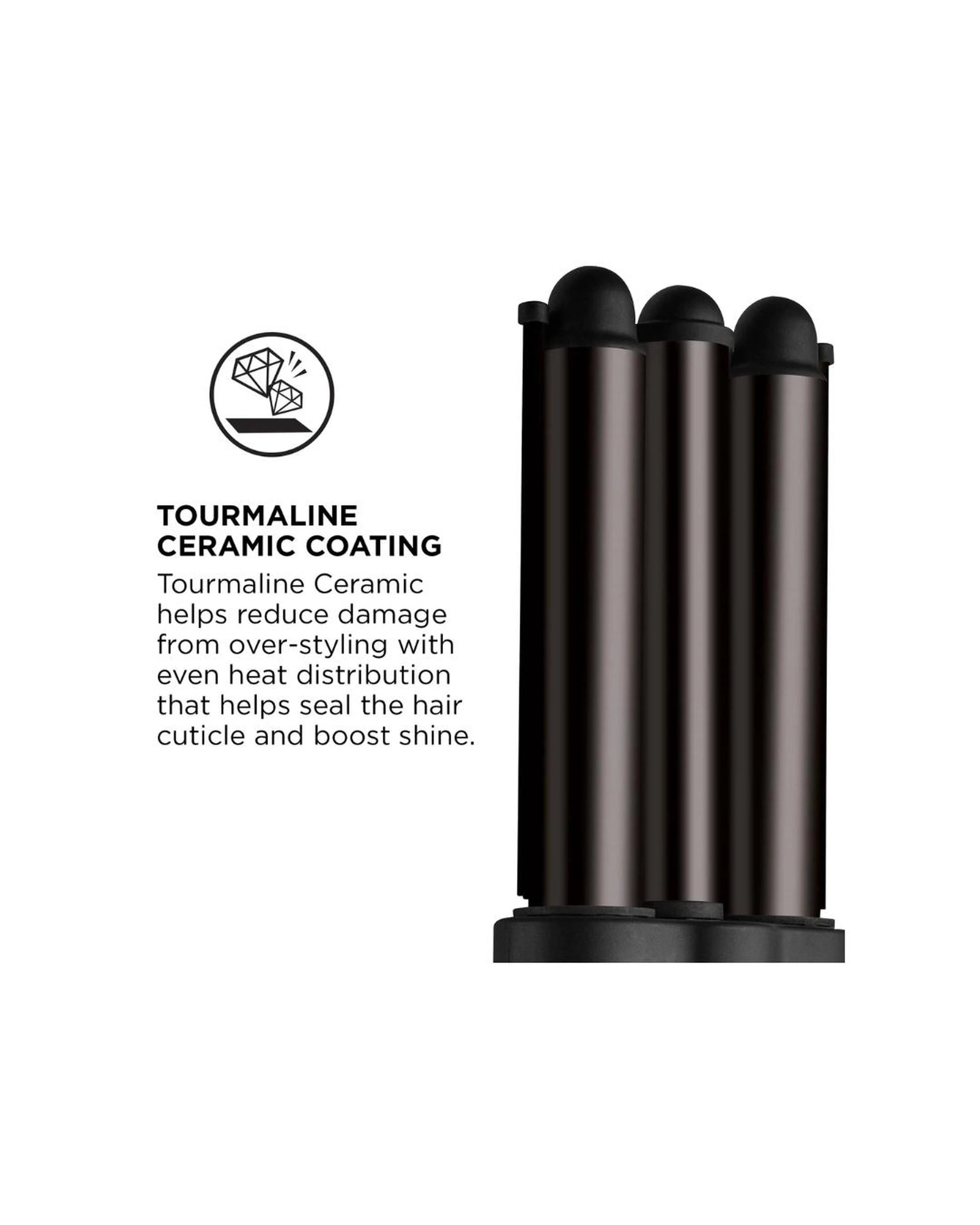 2 Revlon 3 Barrel Jumbo Hair Waver, 2 of 4