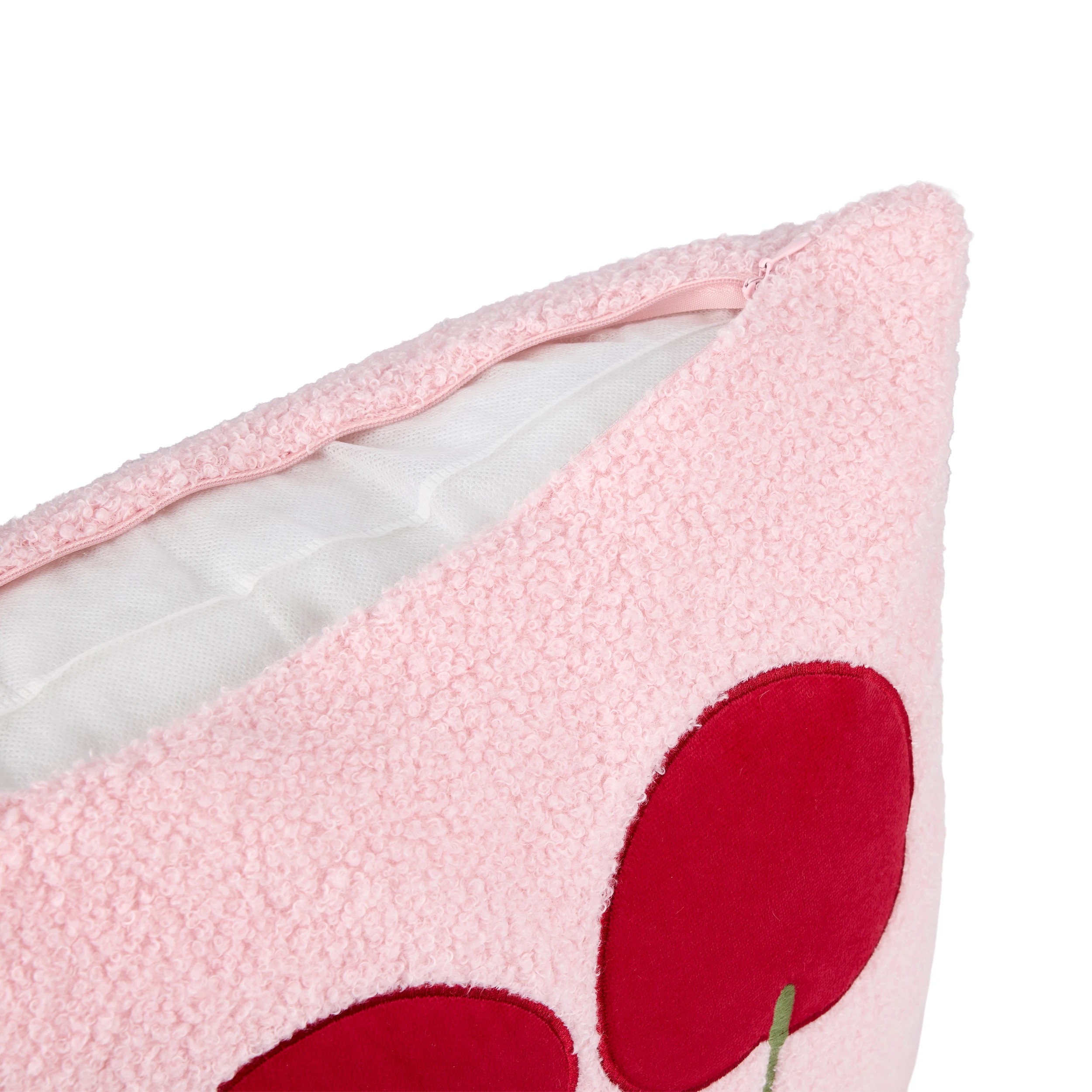 4 43cm Cherry Cushion, 4 of 4