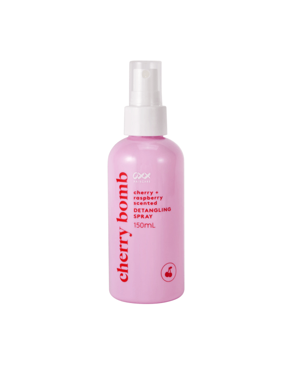 OXX Haircare Cherry Bomb Detangling Spray 150ml - Cherry and Raspberry Scented