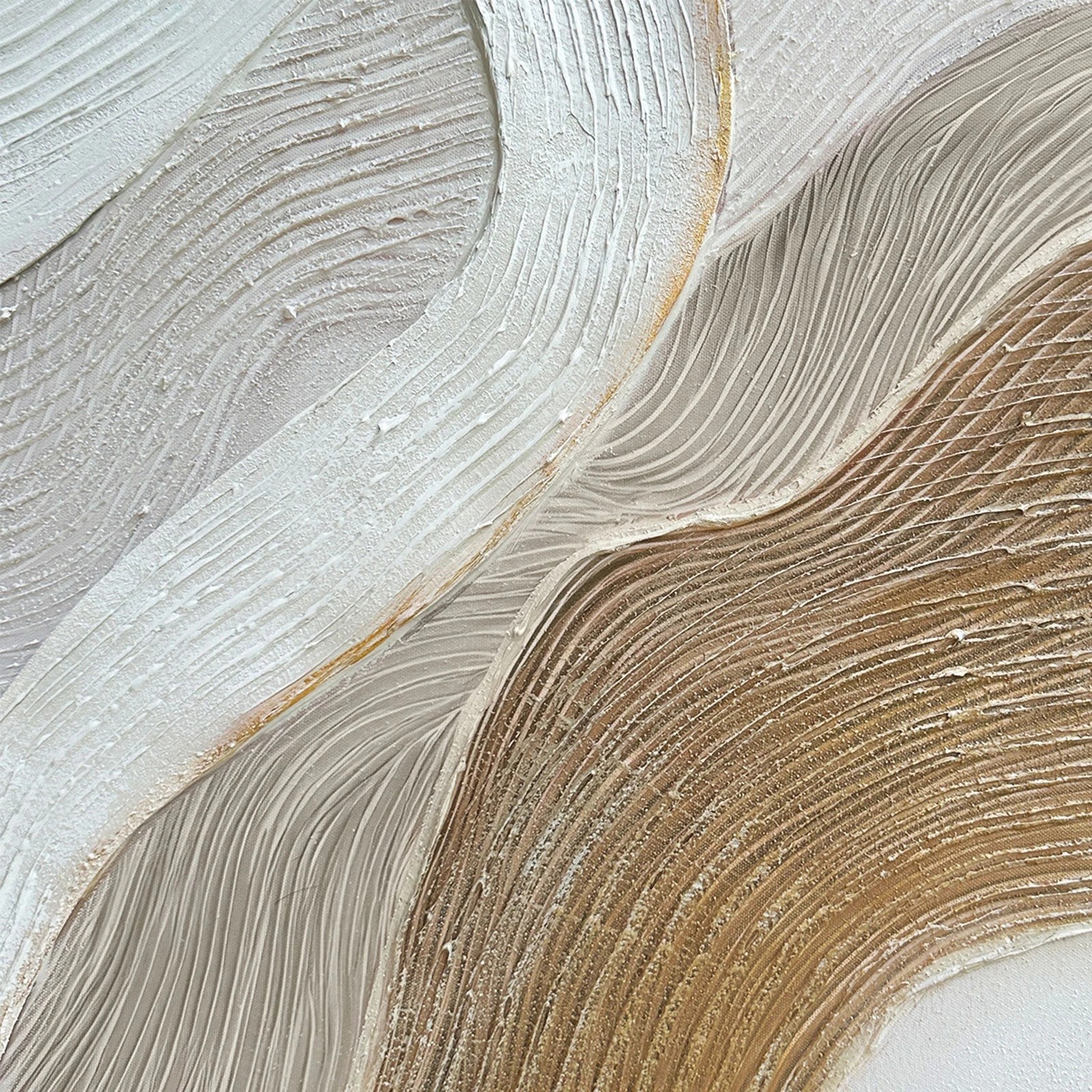 5 Moda Living Contour Drift Hand-Painted Textured Canvas Wall Art - Multi, 5 of 8
