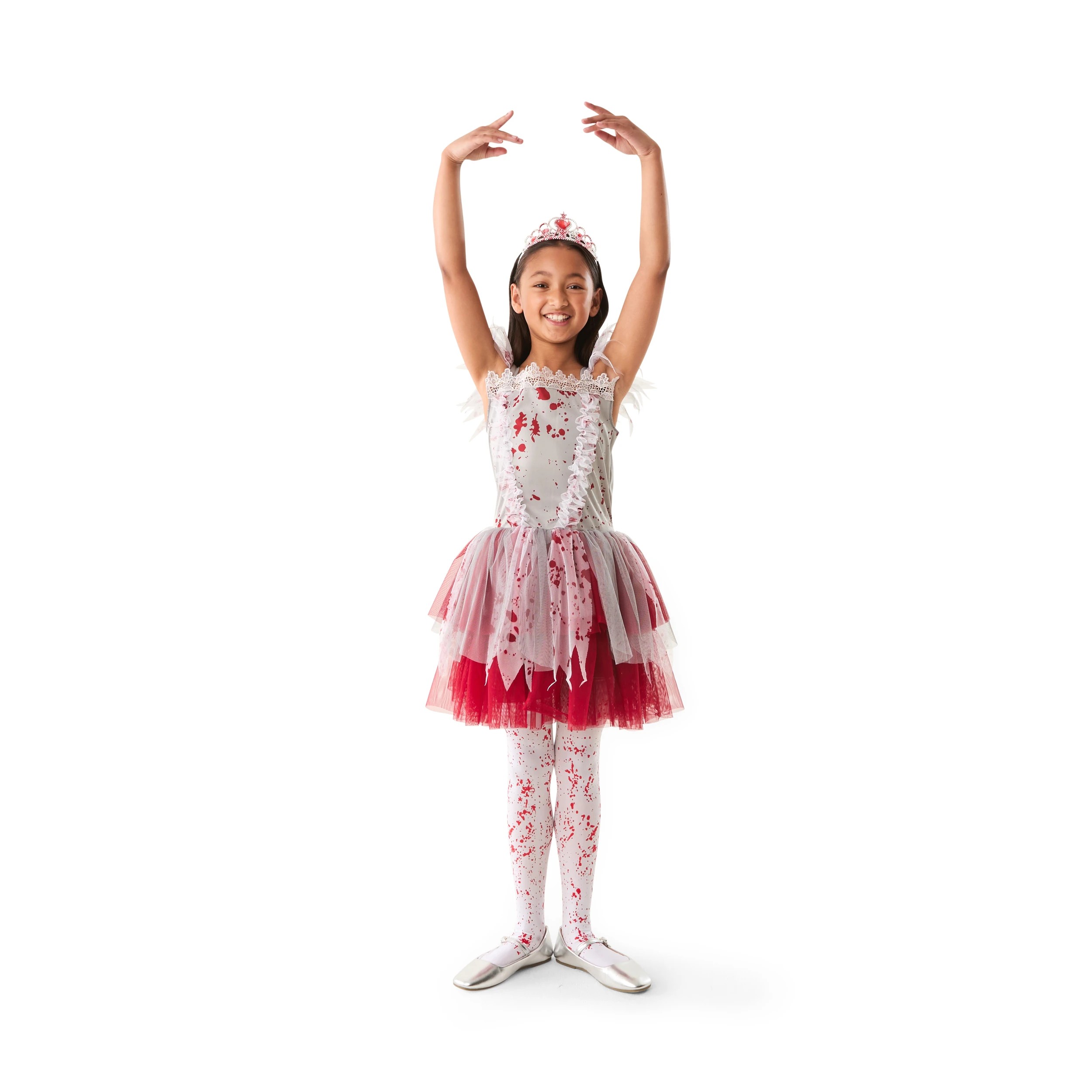 1 4 Piece Deadly Ballerina Costume - Ages 8+, 1 of 10