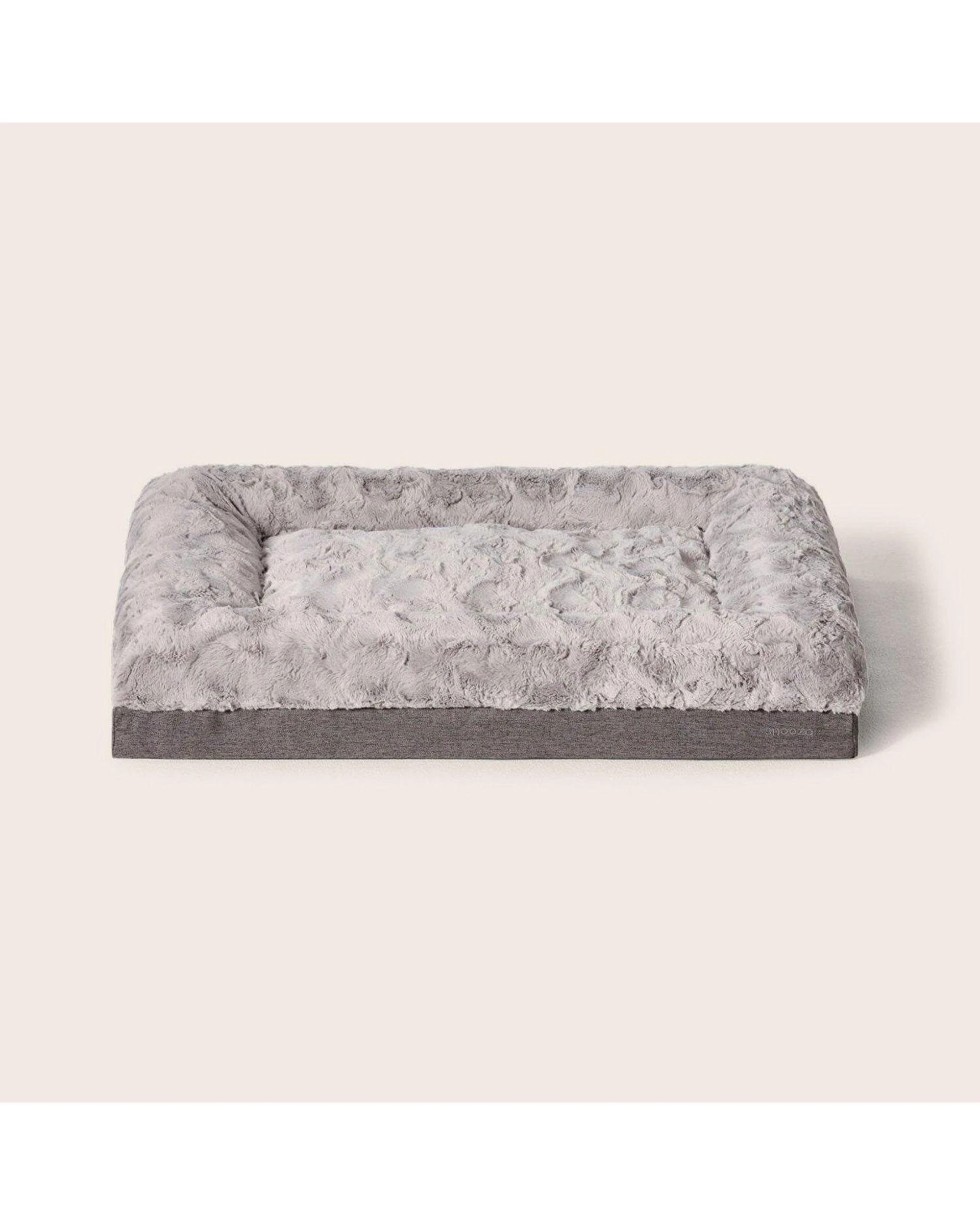 1 Snooza Ultra Comfort Lounge Plush Faux Fur Cosy Pet Dog Bed Medium, 1 of 7