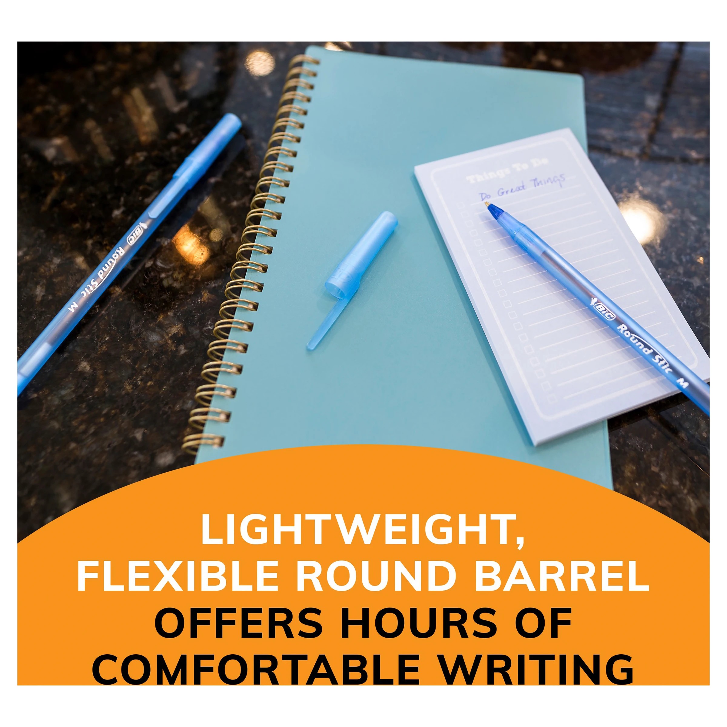 5 15 Pack BIC Round Stic Assorted Ballpoint Pens, 5 of 6