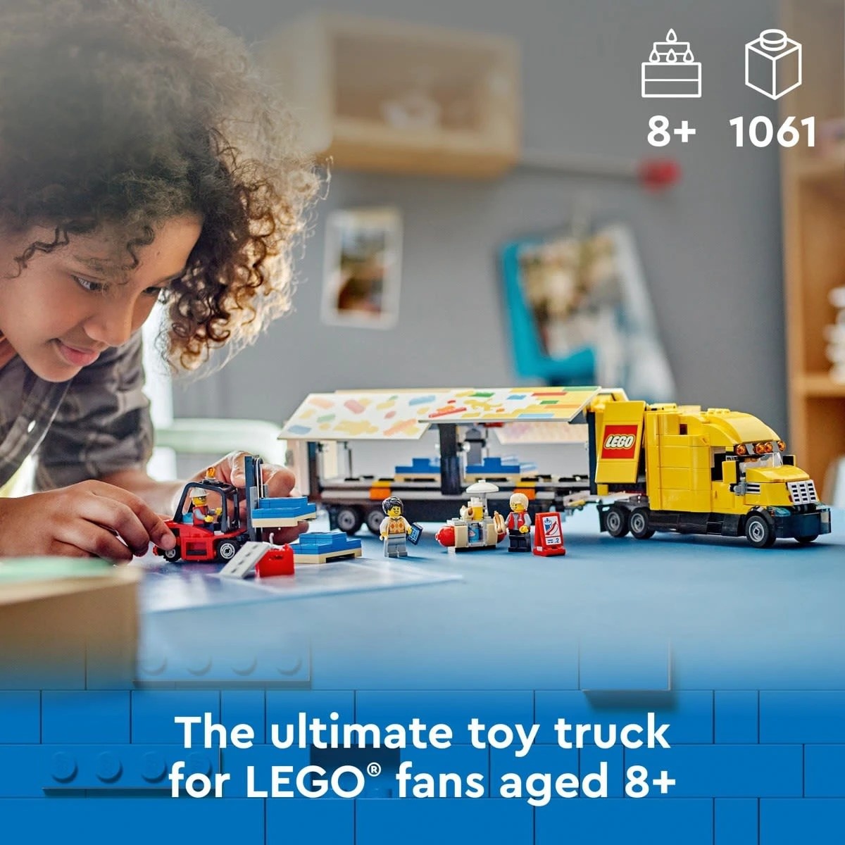 4 LEGO City Big Vehicles Yellow Delivery Truck 60440, 4 of 11