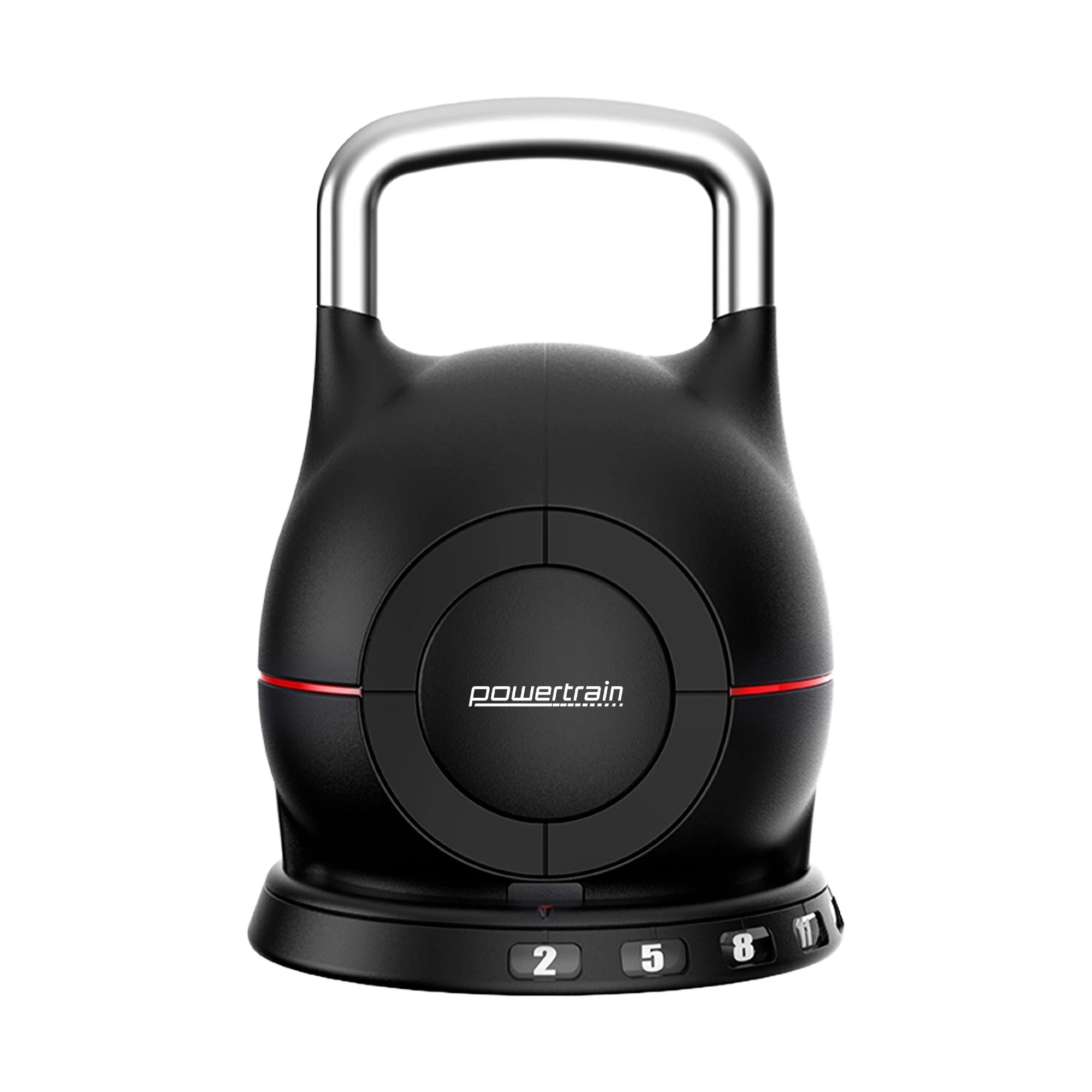 10 Powertrain 20kg Adjustable Kettlebell One Hand Adjustment Weight Set, 10 of 10