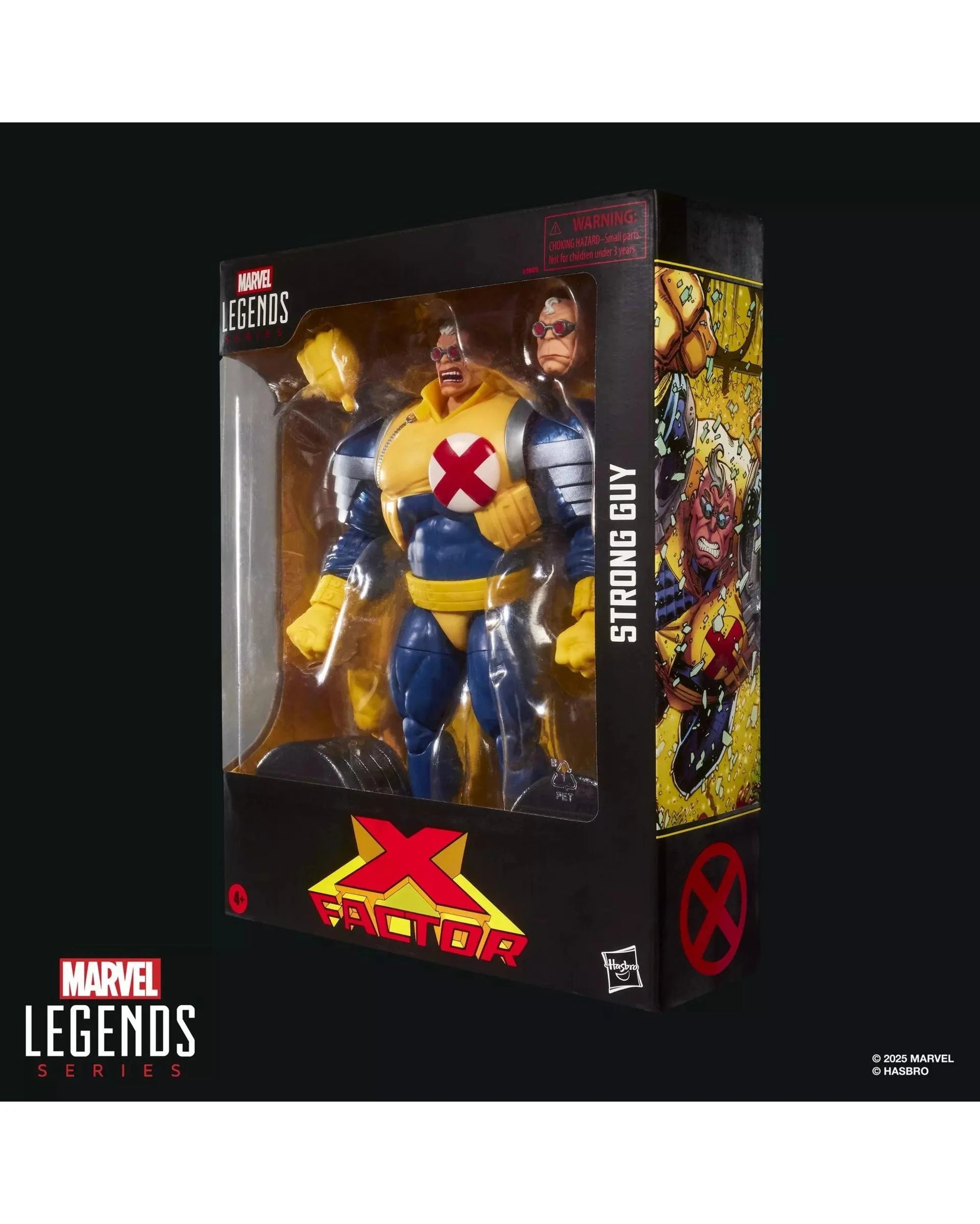 3 Marvel Legends Series X-Factor Strong Guy Action Figure, 3 of 10