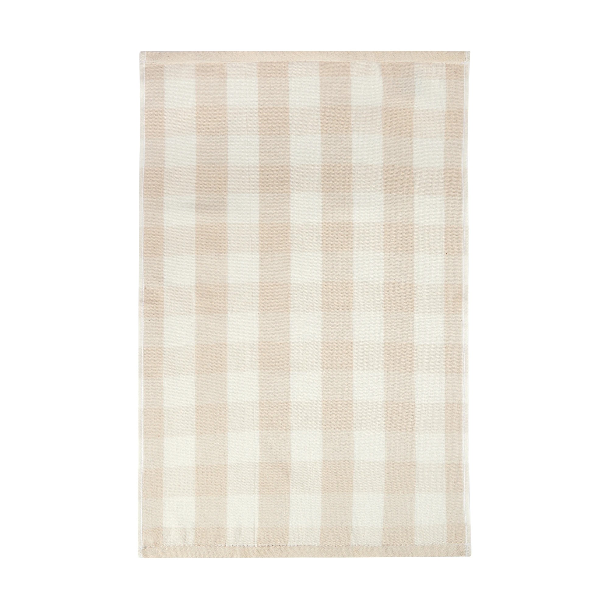 4 3 Pack Sand Gingham Tea Towels, 4 of 6