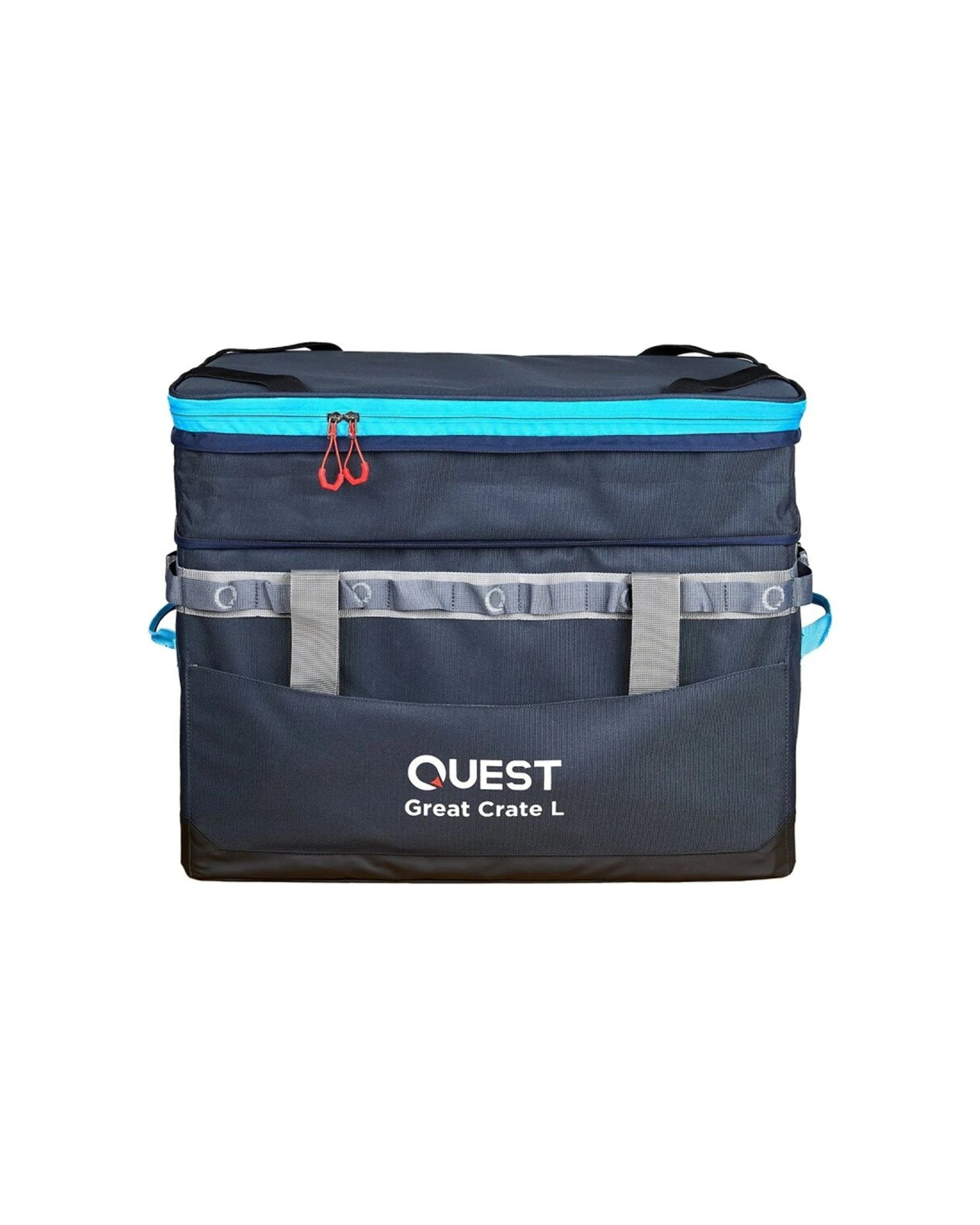 2 Quest Outdoors Great Crate Large Collapsible Expandable Camping Storage 63-82L - Black, 2 of 8