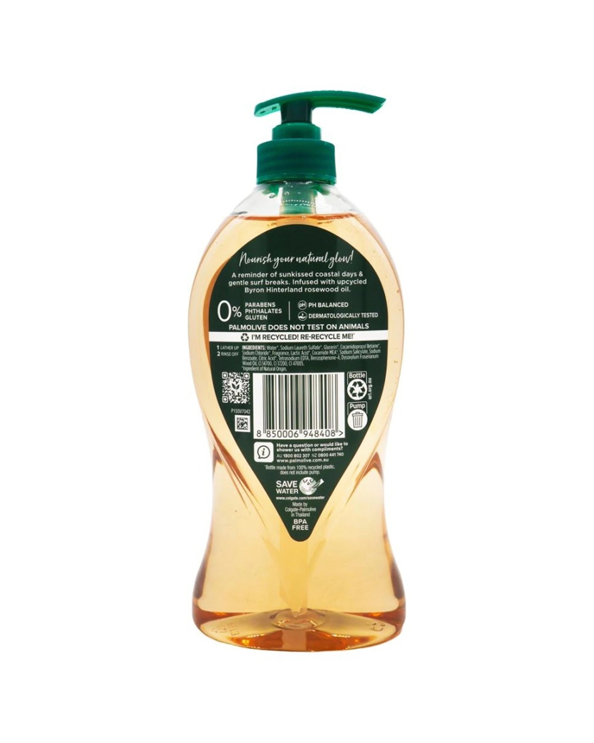 2 Palmolive 4PK Body Wash Luminous Oils Byron Bay Rosewood Jasmine 750mL - Multi, 2 of 2