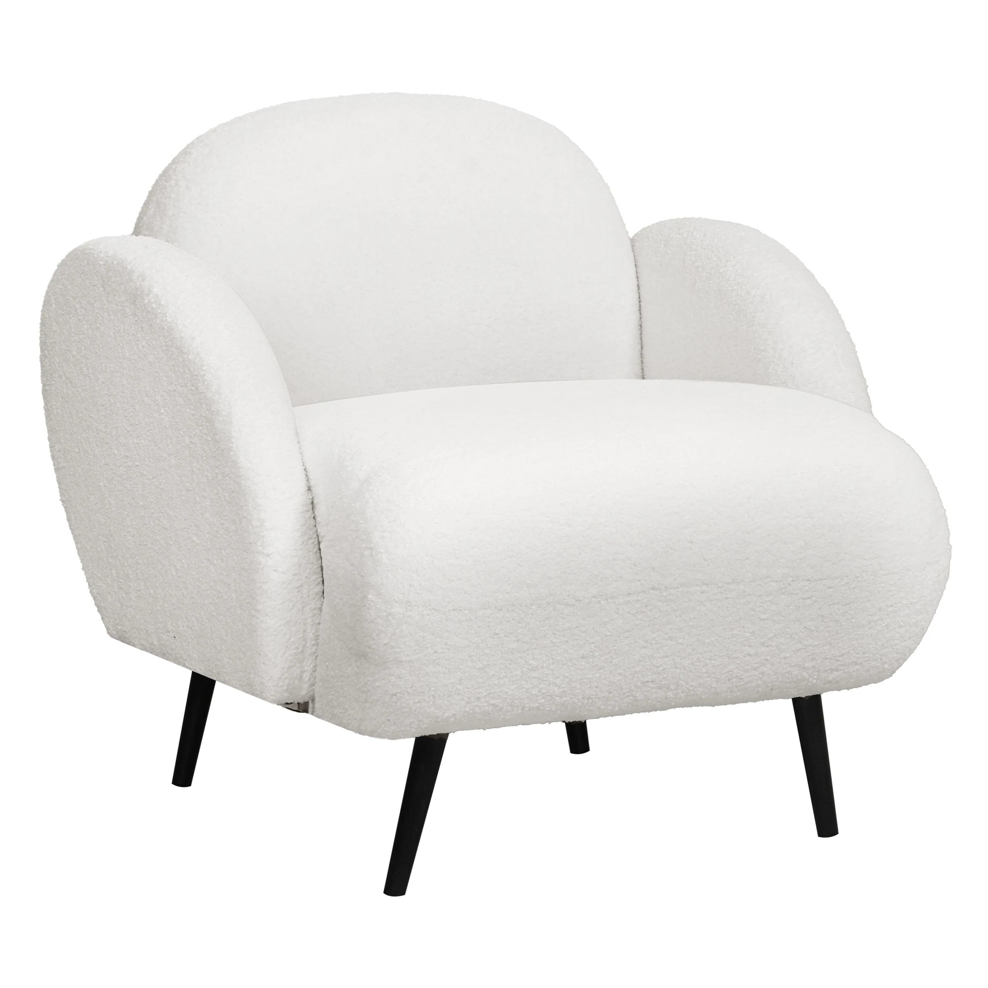 1 Levede Boucle Sherpa Armchair, 1 of 5