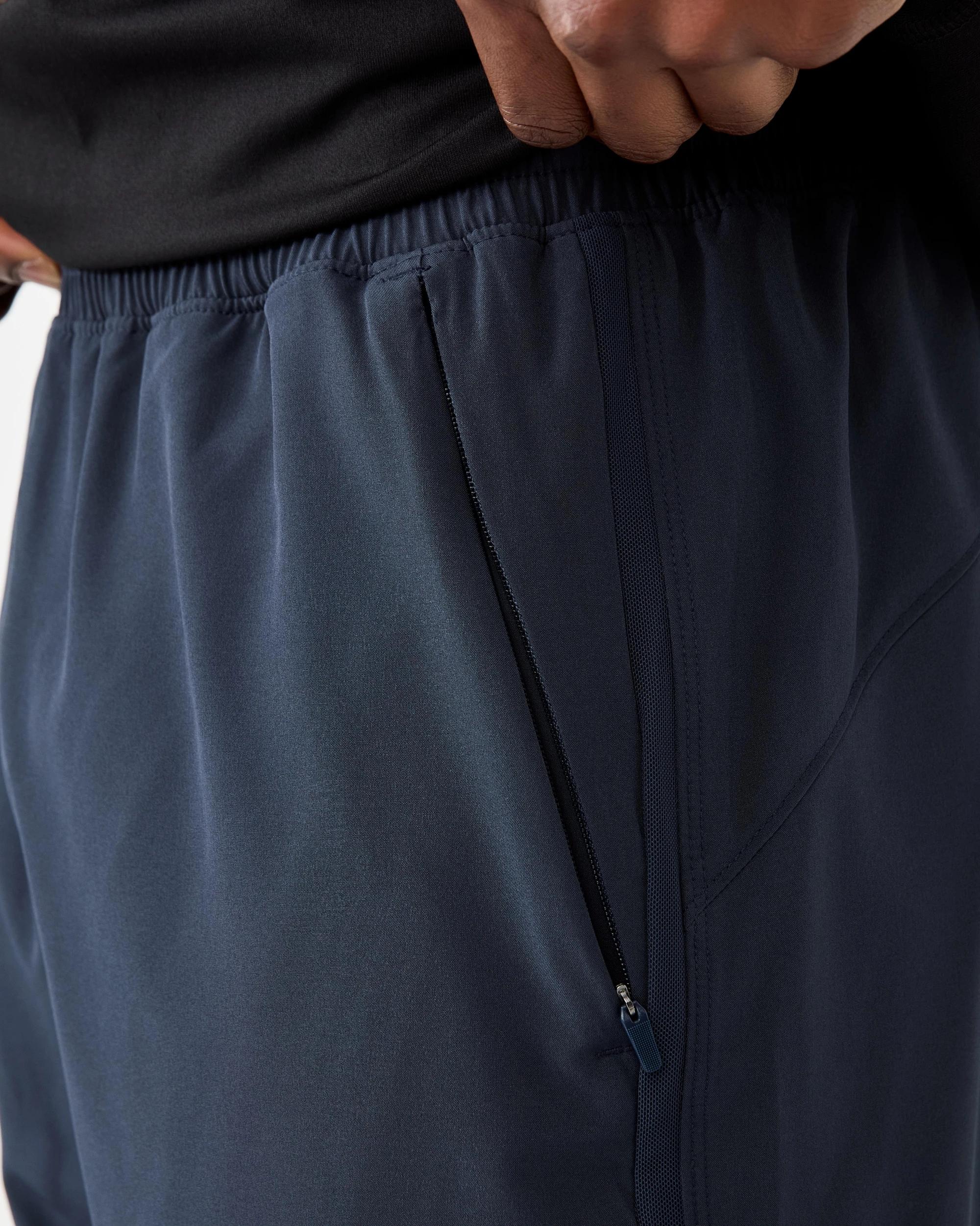 6 Active Mens Woven Stretch Shorts Shade Navy, 6 of 8