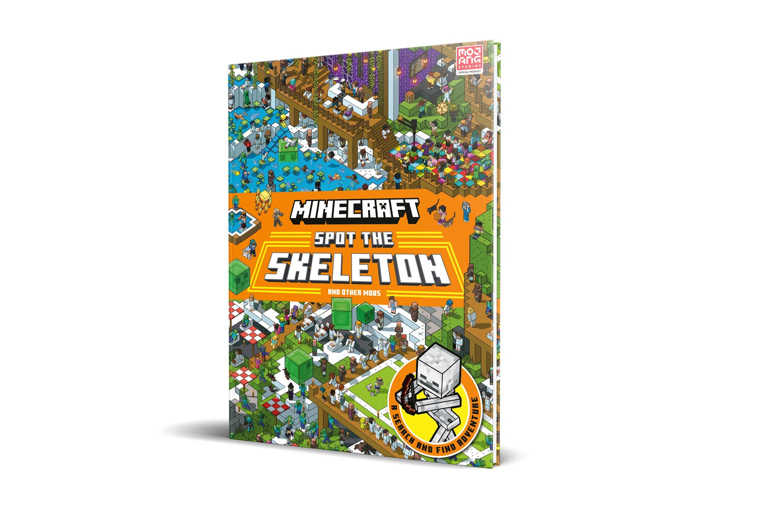 1 Minecraft Spot the Skeleton and Other Mobs - Book, 1 of 2
