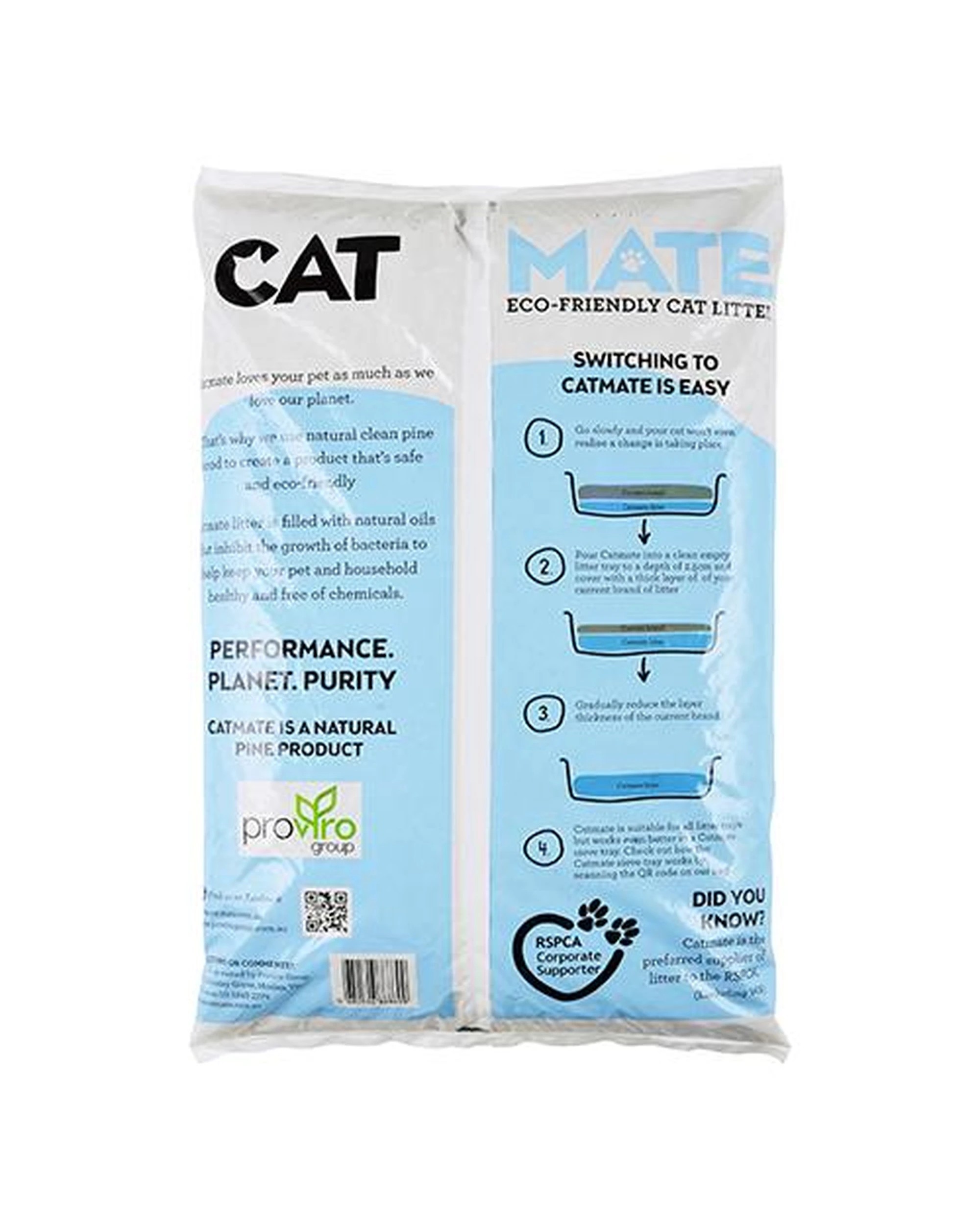2 Catmate Wood Pellet Eco Friendly Kitten Cat Pet Litter 7kg, 2 of 2