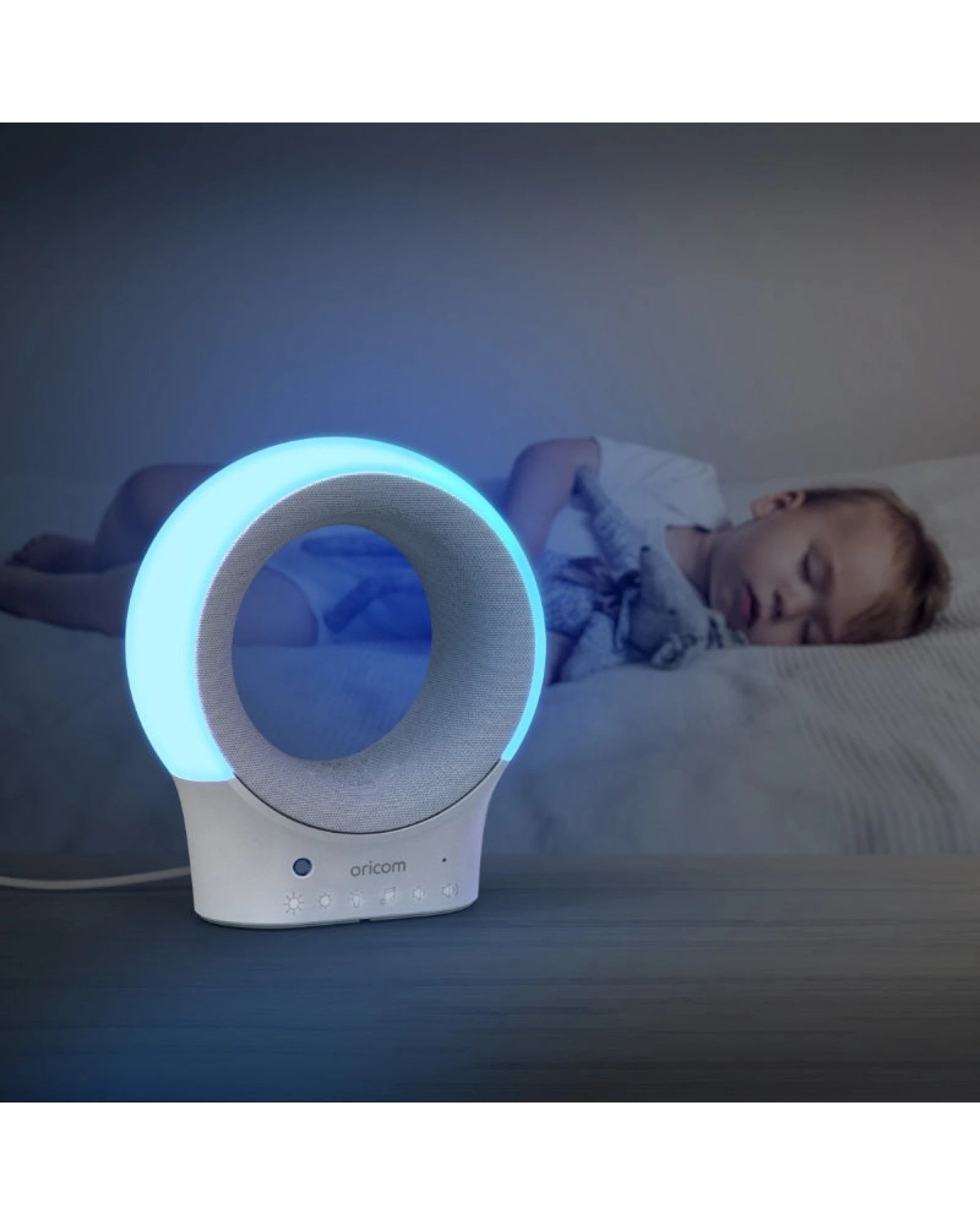 8 Oricom OBHSSOO Eclipse Smart Sound Baby Soother - White, 8 of 8