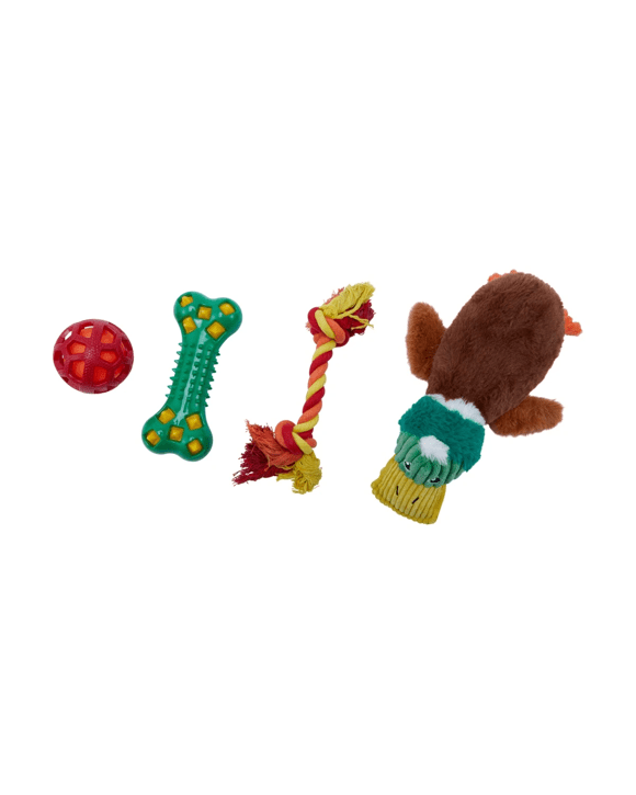 4 Pack Dog Toys