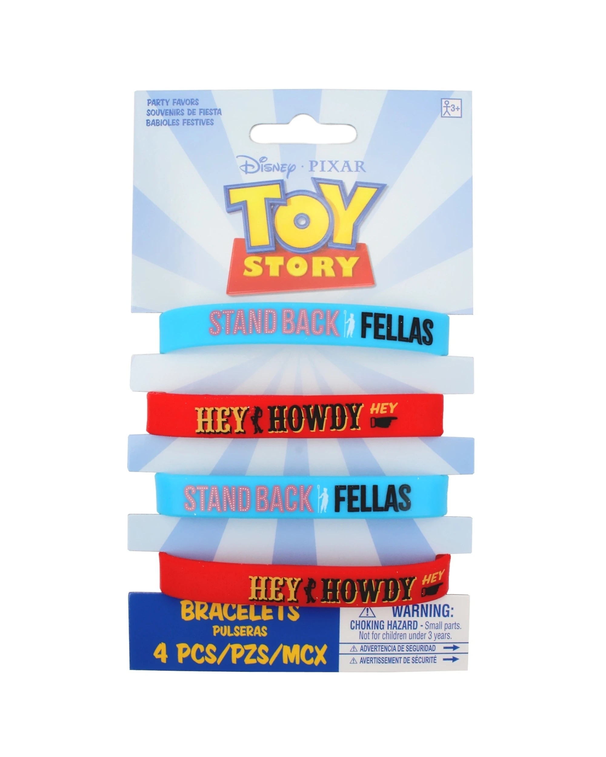 1 Amscan Inc. Toy Story 4 Wristbands Pack of 4 - Multi, 1 of 1