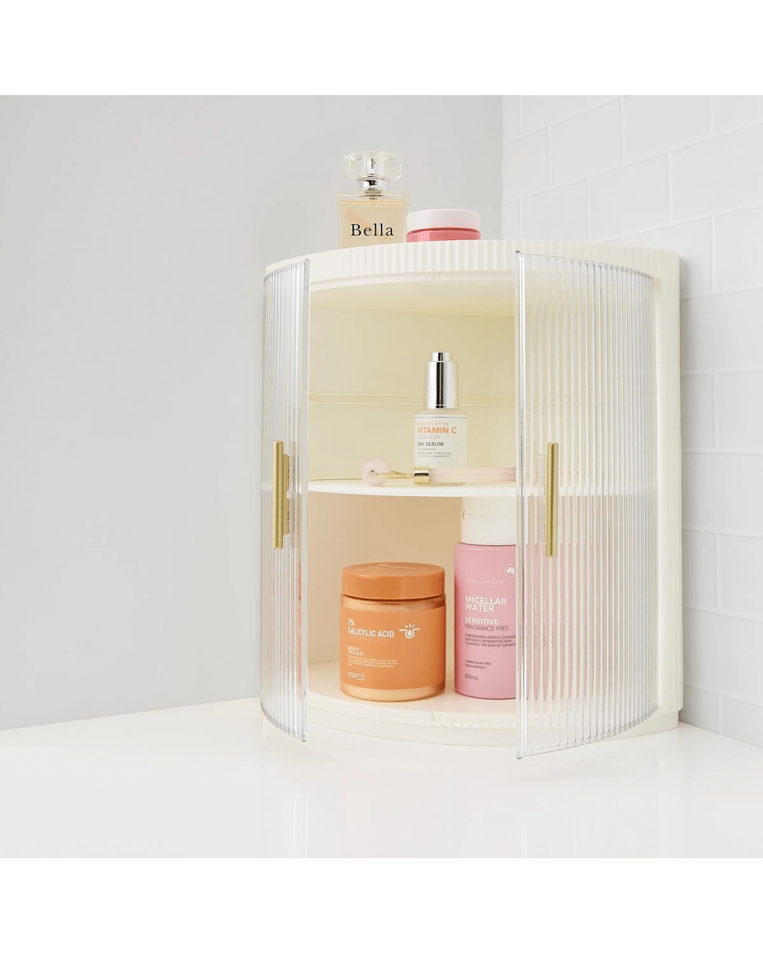 1 Linear Cosmetic Countertop Cabinet, 1 of 9