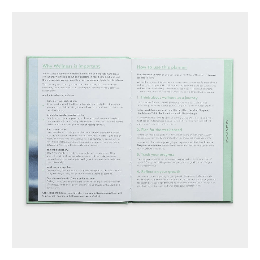 4 Otto A5 Undated Wellness Planner, 4 of 8