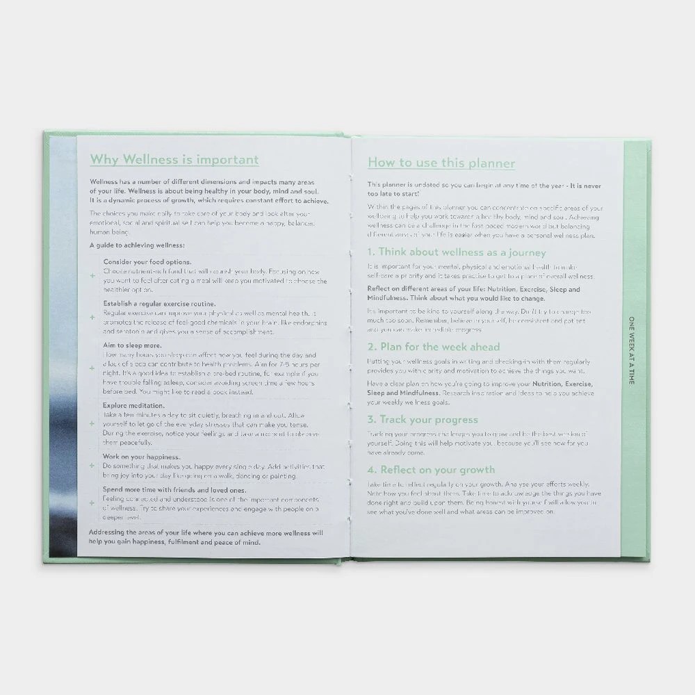 4 Otto A5 Undated Wellness Planner, 4 of 8