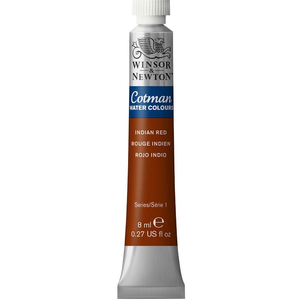 1 Winsor & Newton Cotman Watercolour 8mL Indian Red, 1 of 1
