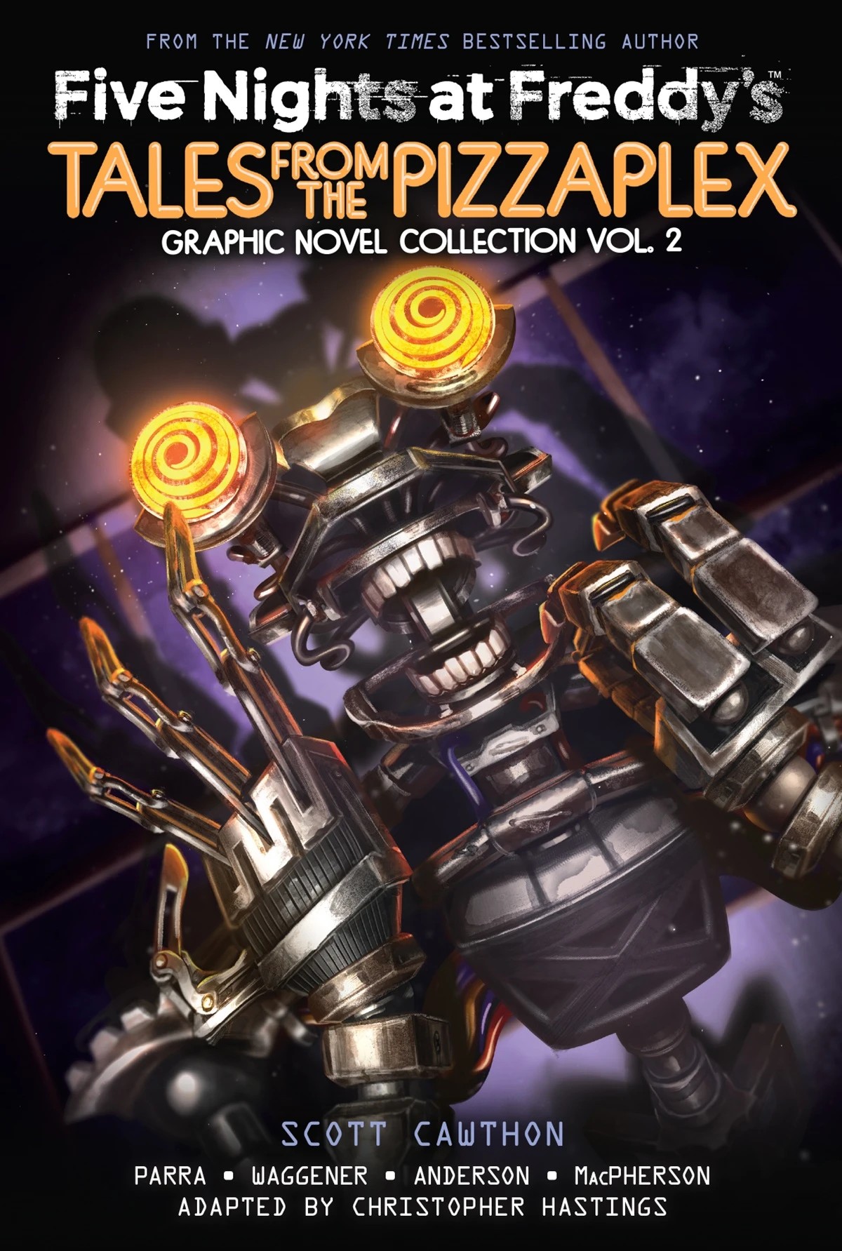 1 Five Nights at Freddy's Graphic Novel Collection Volume 2: Tales from the Pizzaplex by Scott Cawthon, Kelly Parra and Andrea Waggener - Book, 1 of 1